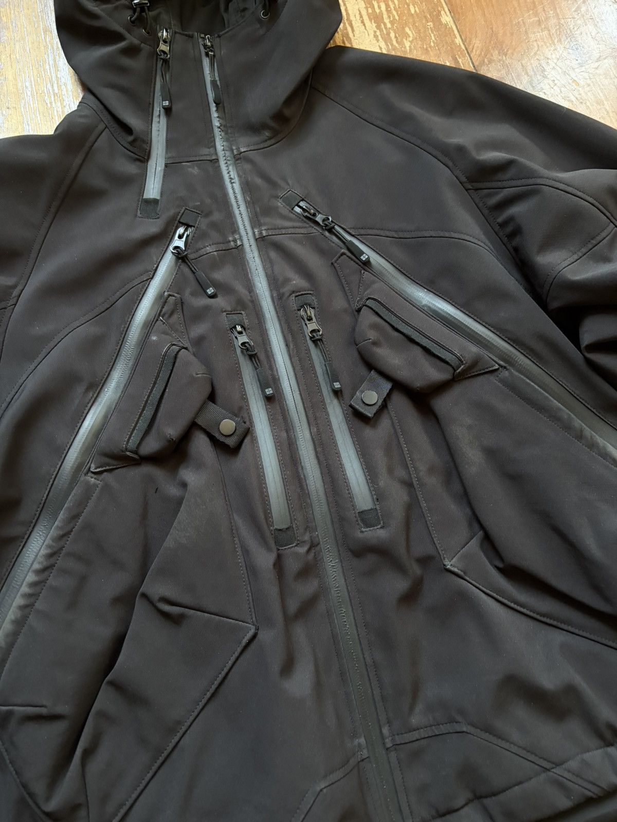 Other Arcoa J001 water resistant parachute jacket black Size US M / EU 48-50 / 2 - 2 Thumbnail