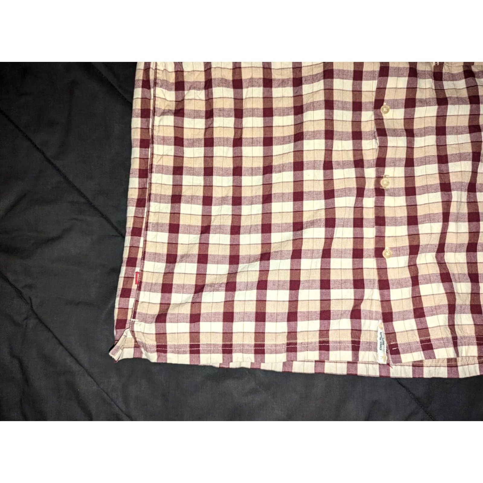 Ecko Unltd. VINTAGE Ecko Unltd Shirt Mens L Plaid Red Check Short Sleeve Button Up The Knite Casual Modern Logo 90s Mens Size US L / EU 52-54 / 3 - 5 Thumbnail