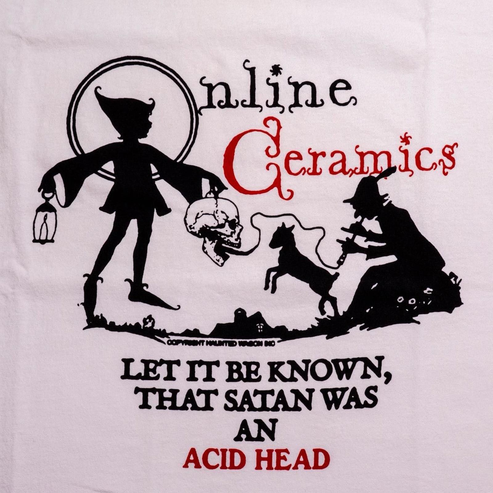 Online Ceramics Rare Online Ceramics Satan Was An Acid Head Size US L / EU 52-54 / 3 - 5 Thumbnail