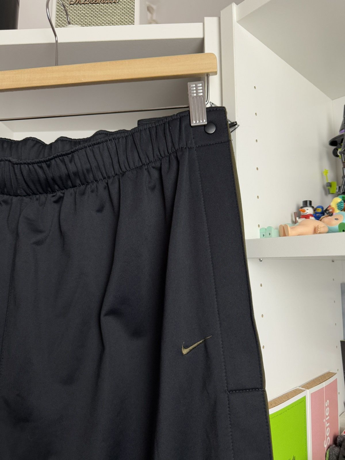 Nike × Vintage Vintage y2k nike wide leg baggy trackpants sweatpants XXL 90s Size US 38 / EU 54 - 4 Thumbnail