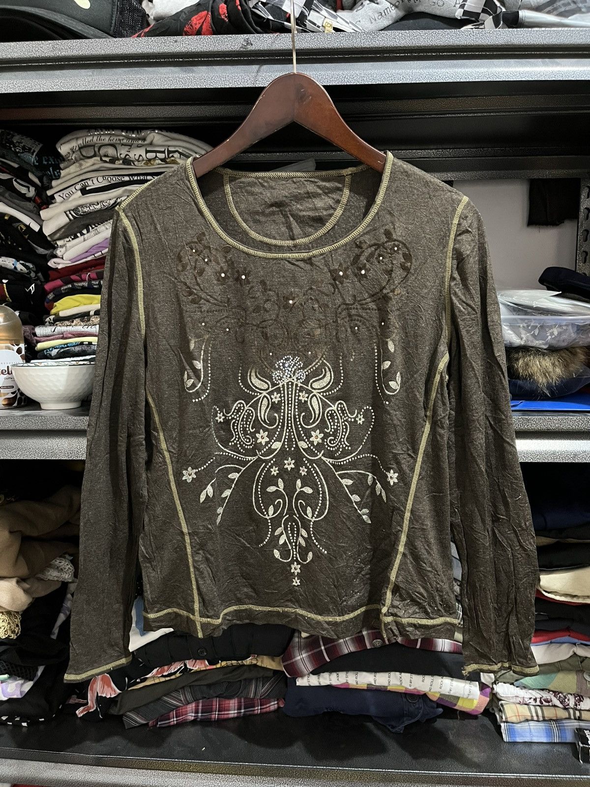 Japanese Brand GK flowers japan tees Size S / US 4 / IT 40 - 1 Thumbnail