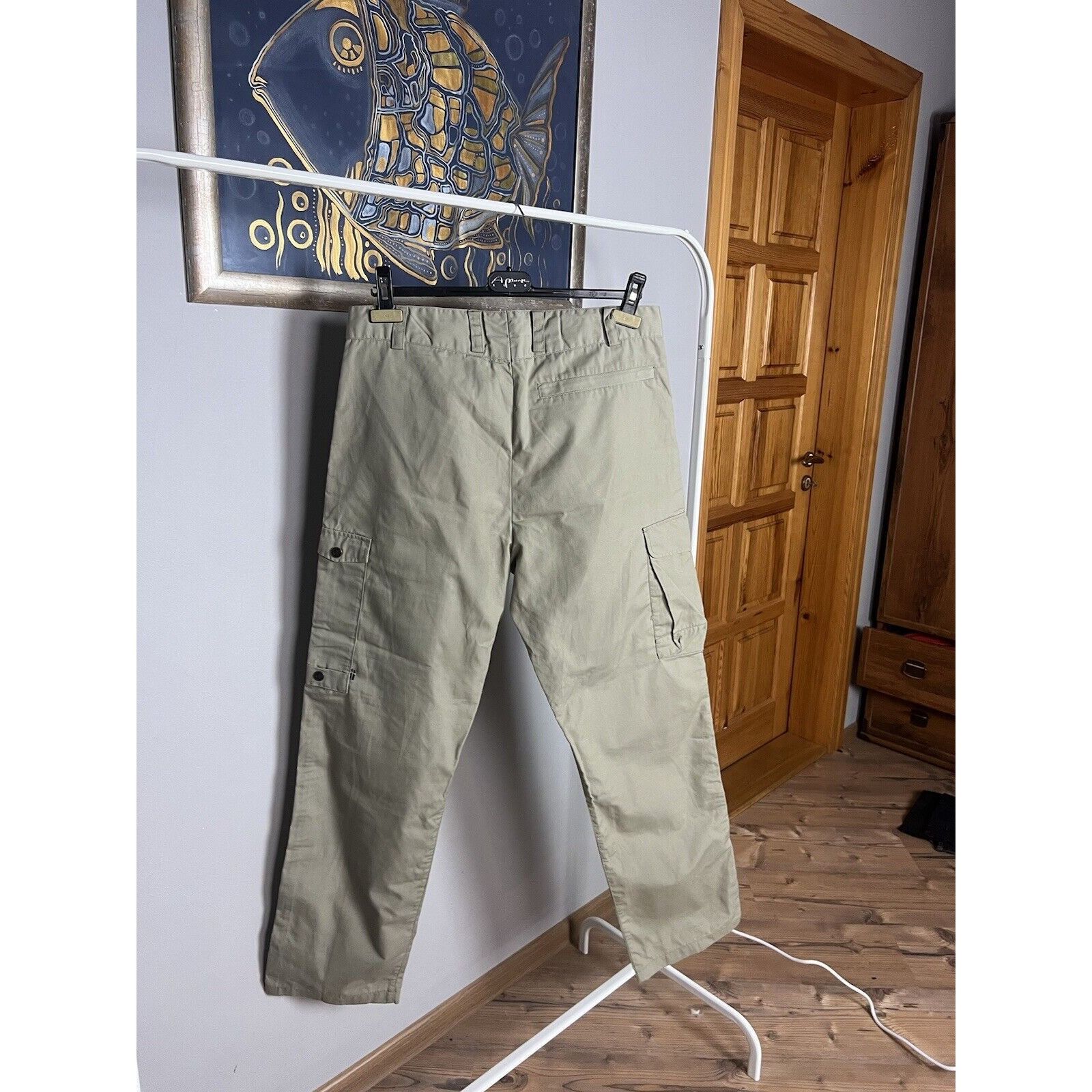 Fjallraven Fjallraven Iceland Beige G-1000 Multipocket Cargo Hiking Pan Size US 32 / EU 48 - 11 Thumbnail