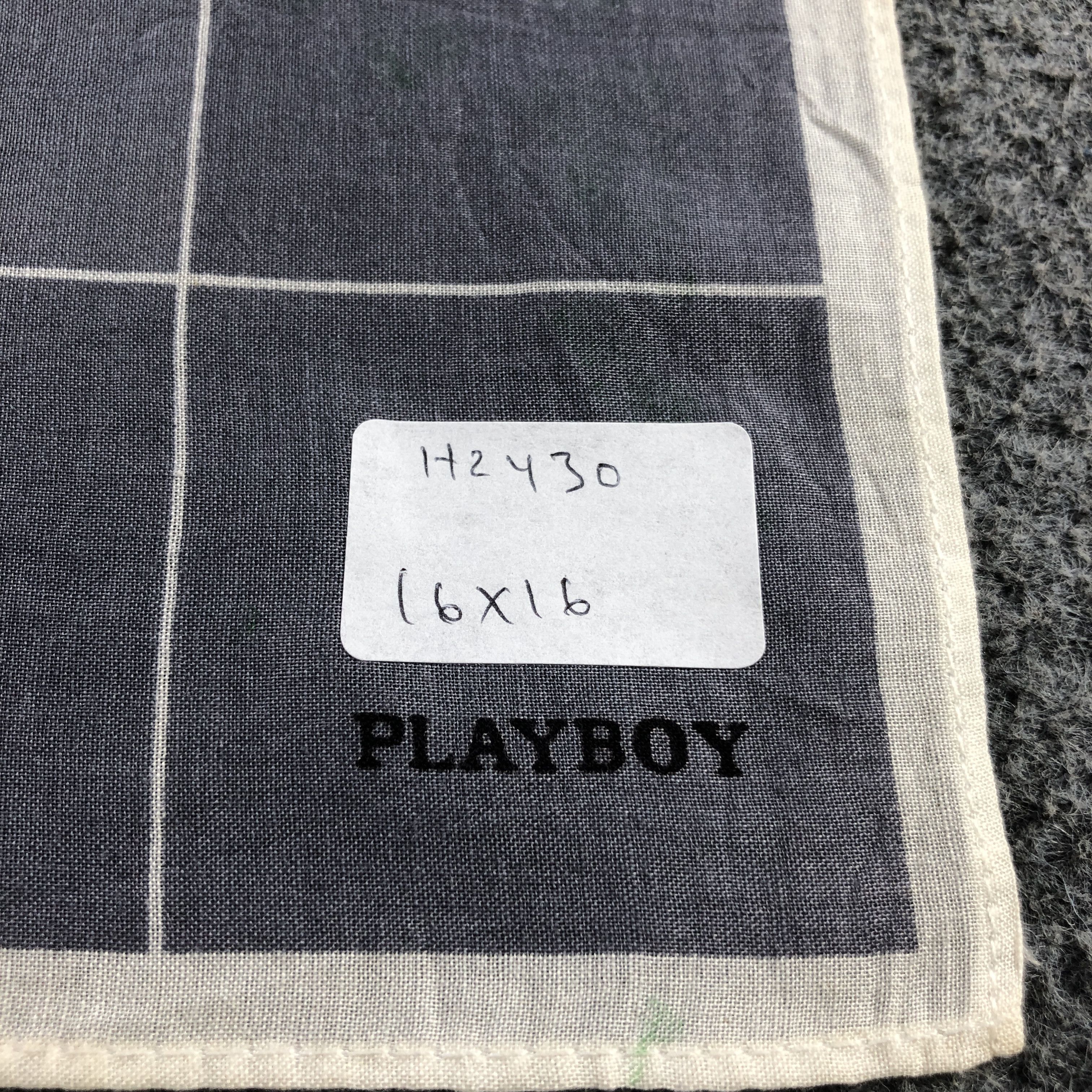 Playboy × Vintage Playboy Handkerchief Neckerchief Bandana H2430 Size ONE SIZE - 8 Thumbnail