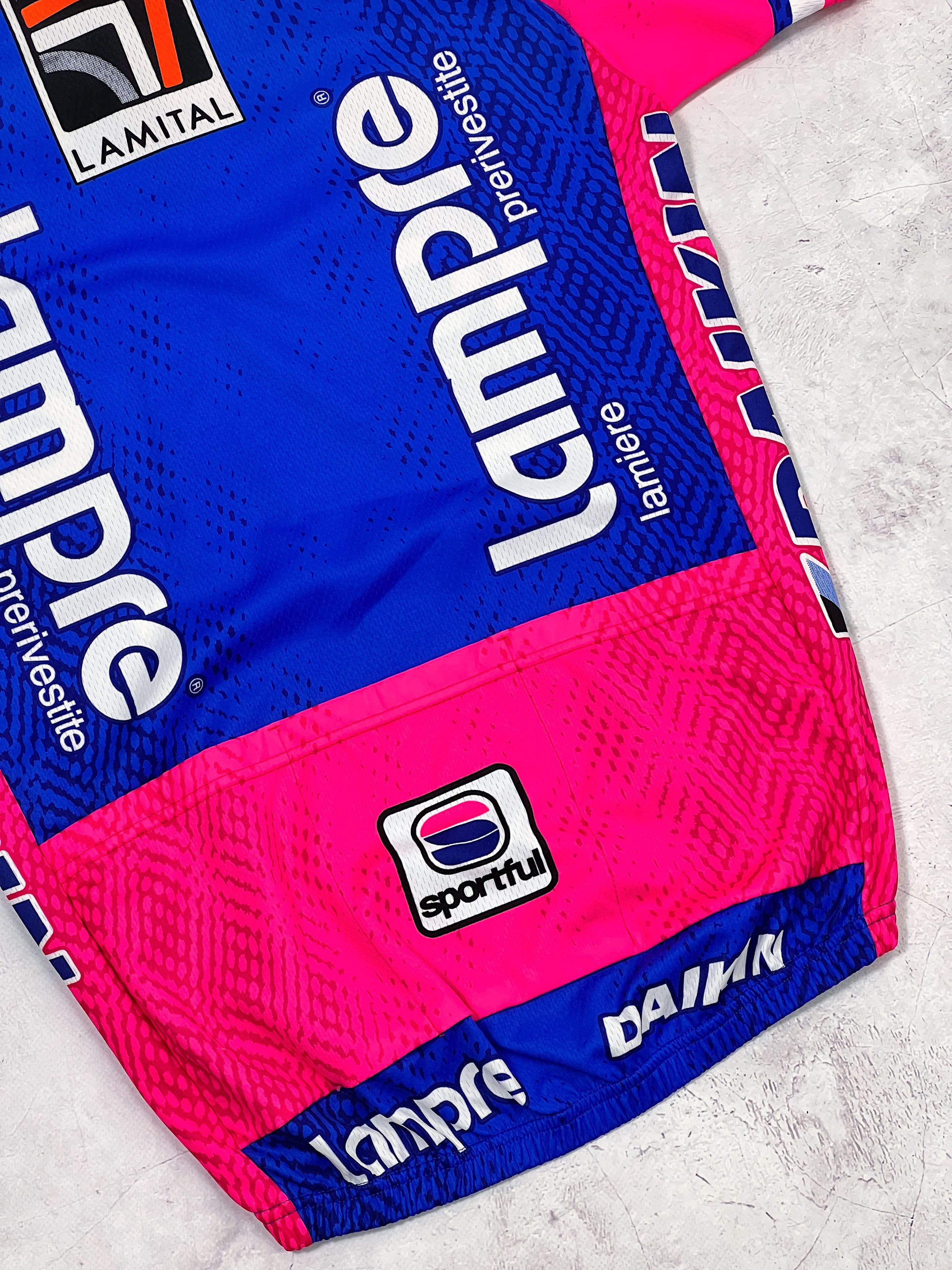 Sports Specialties × Vintage Sportful Lampre Daikin Cycling Jersey Colnago Size US M / EU 48-50 / 2 - 15 Thumbnail