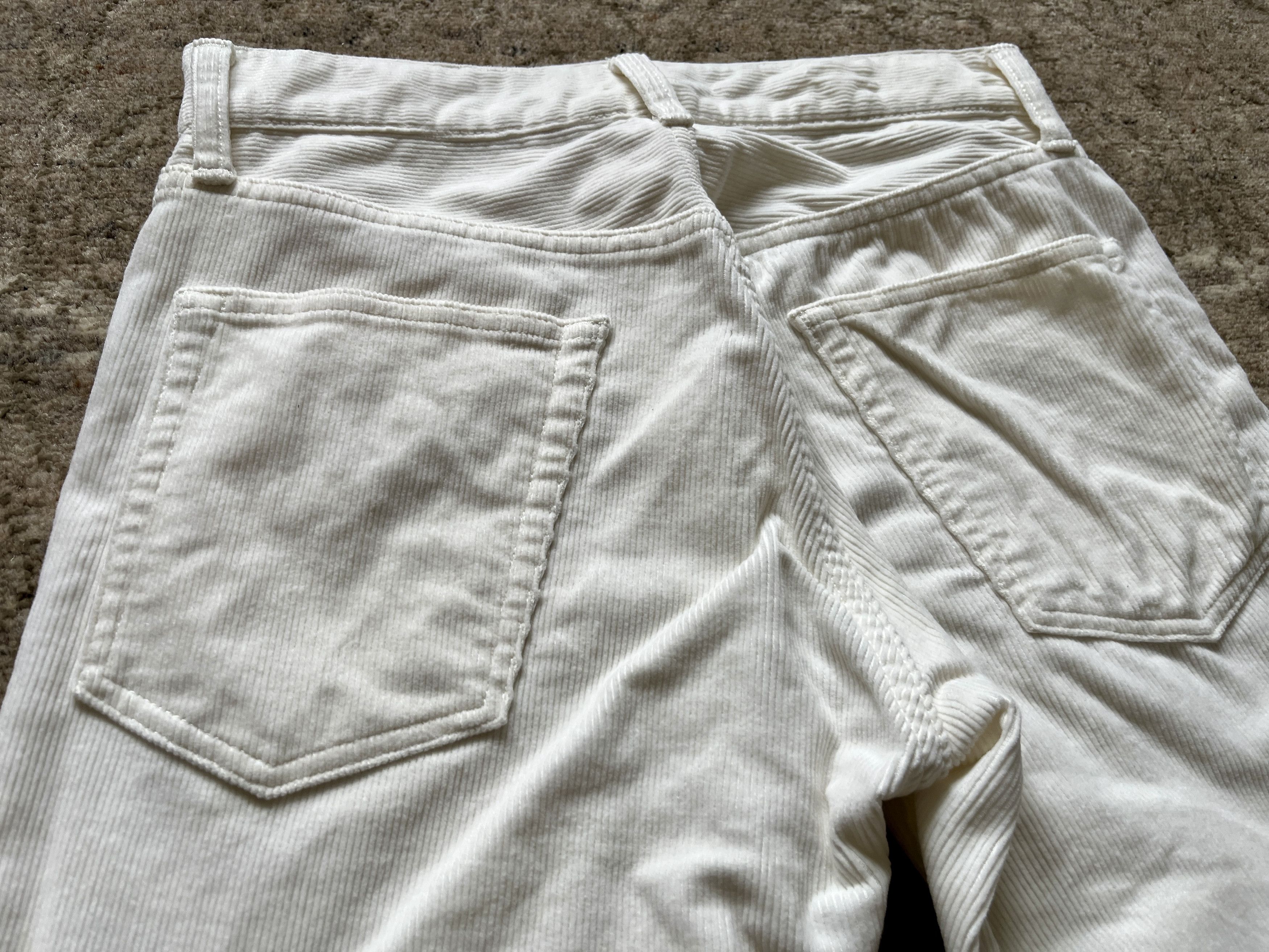 Beams Plus White Courduroy Pants Size US 30 / EU 46 - 7 Thumbnail
