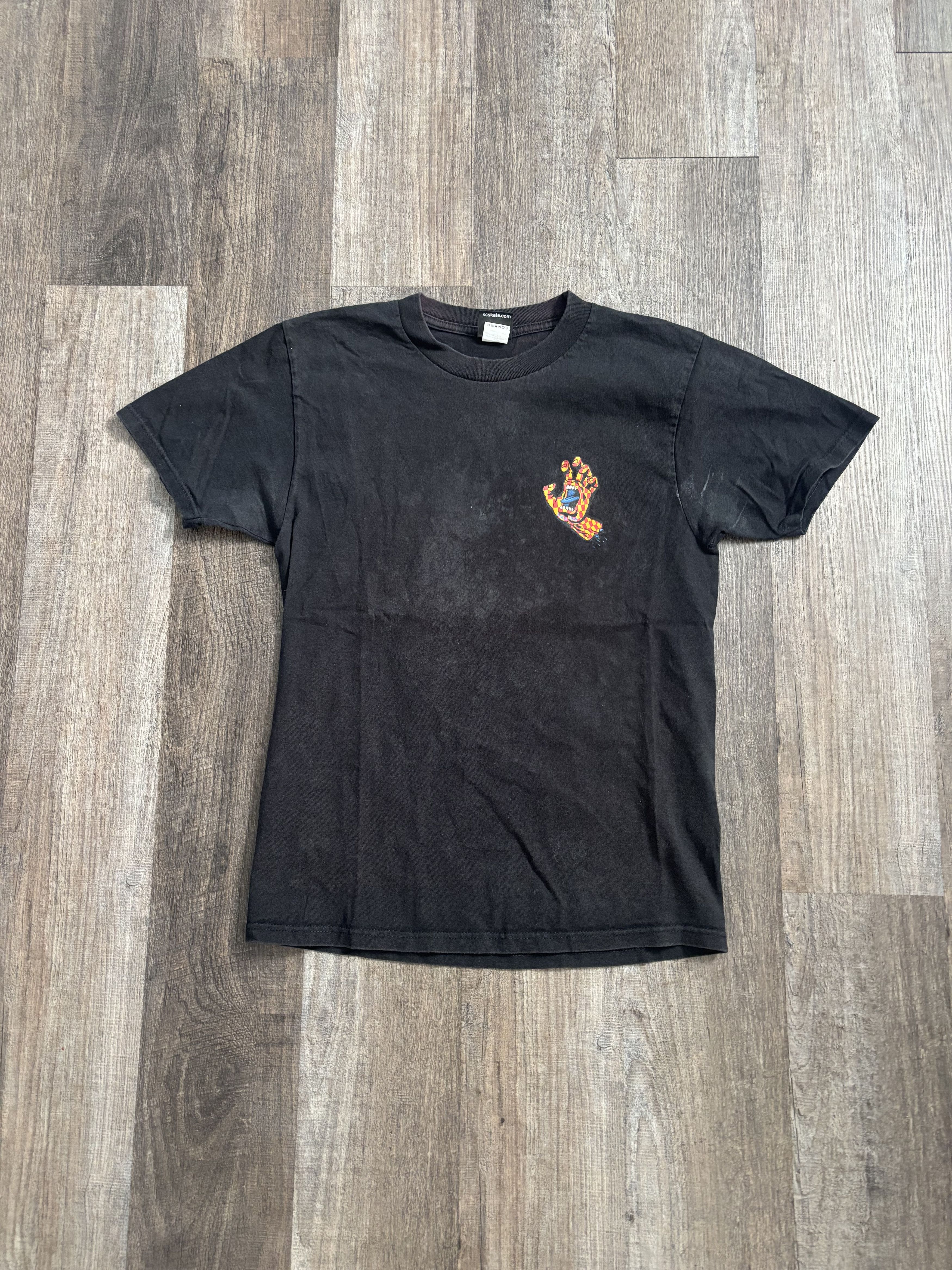 Santa Cruz Skateboards Santa Cruz Skateboards Checkered Hand Tee Shirt Size US S / EU 44-46 / 1 - 1 Thumbnail