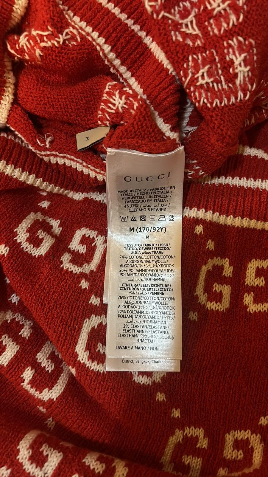 Gucci Gucci GG Monogrammed Cotton Knitted Polo Dress Size M Size M / US 6-8 / IT 42-44 - 3 Thumbnail