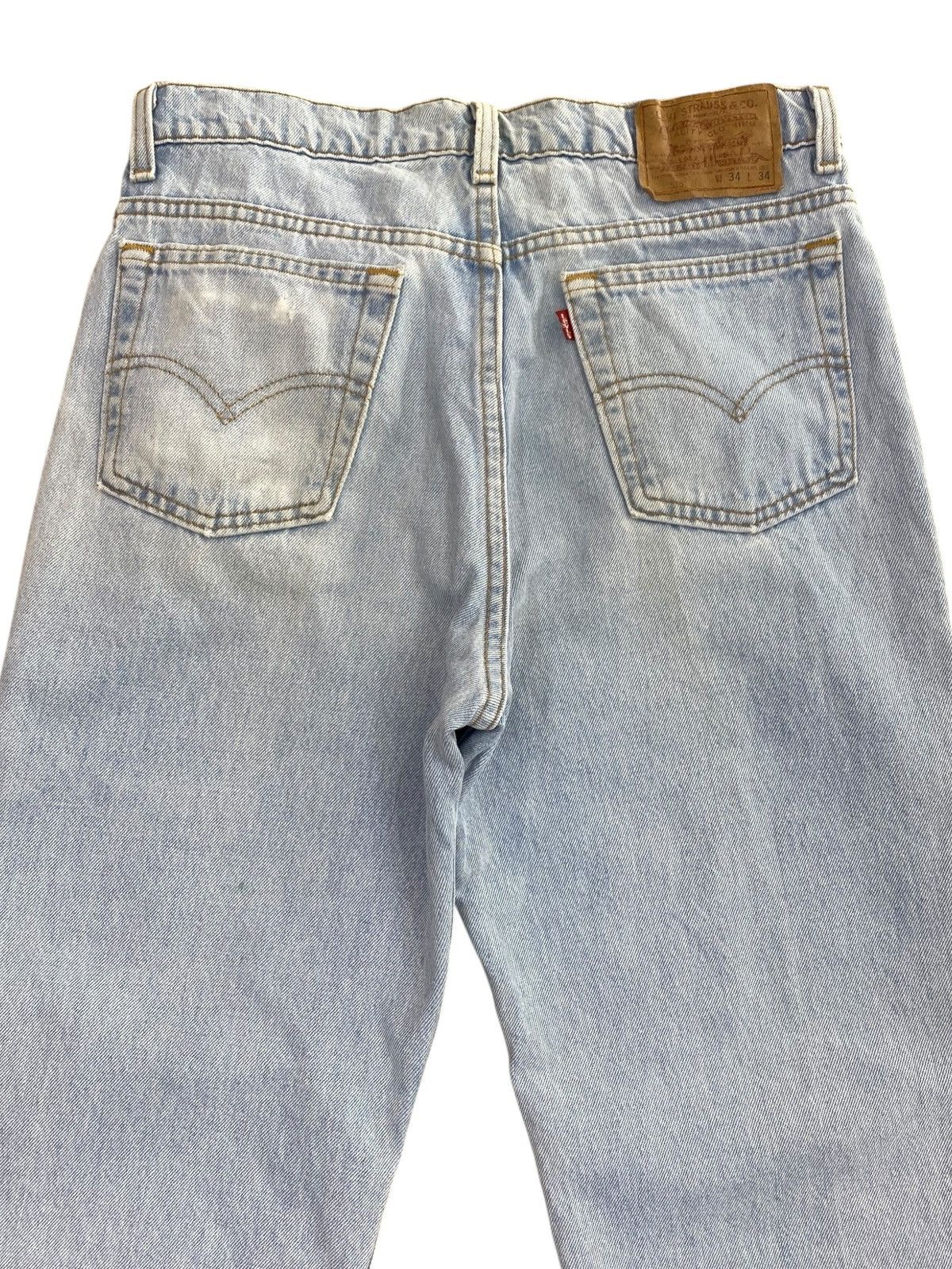 Levi's Levi’s Vintage Blue Wash Style Straight Cut Jeans Size US 30 / EU 46 - 4 Thumbnail