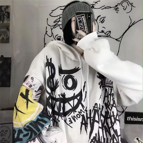 Japanese Brand Fukuoka x Junna Funny Punk Hoodies Size US XXL / EU 58 / 5 - 8 Thumbnail