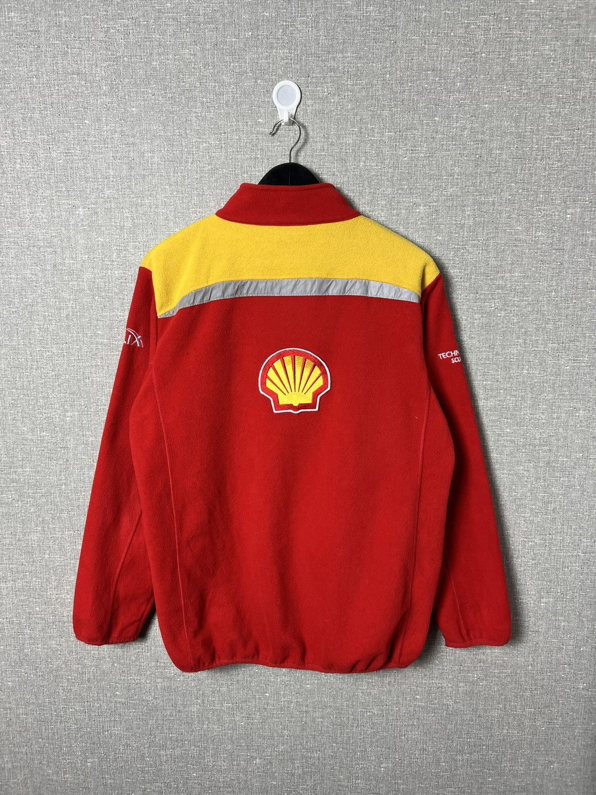 Ferrari Vintage Ferrari Shell Formula 1 Zip Up Fleece Jacket Size US M / EU 48-50 / 2 - 12 Thumbnail