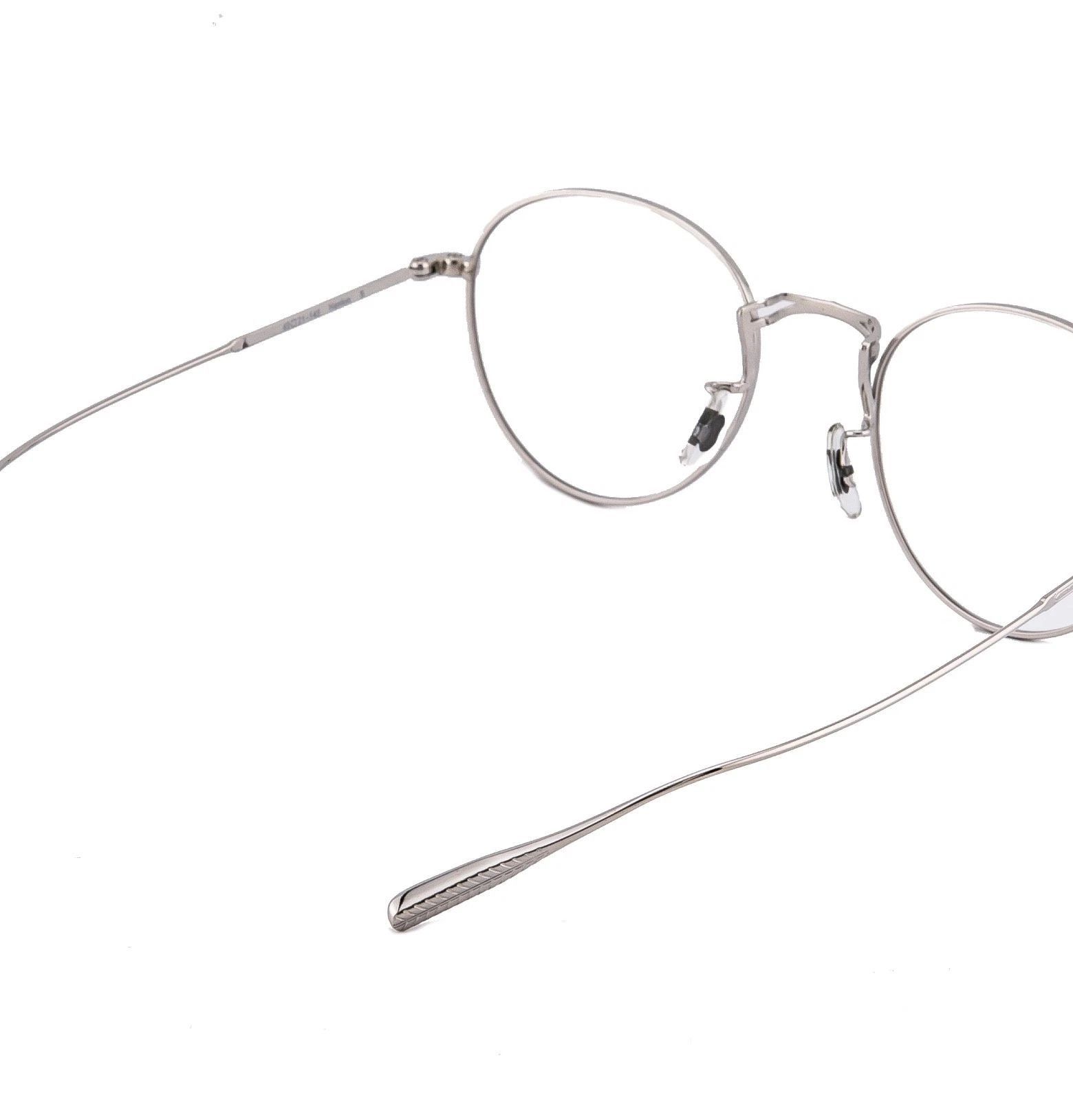 Oliver Peoples OLIVER PEOPLES HANLON OV7018T 7018 Silver Filigree Titanium Size ONE SIZE - 3 Thumbnail