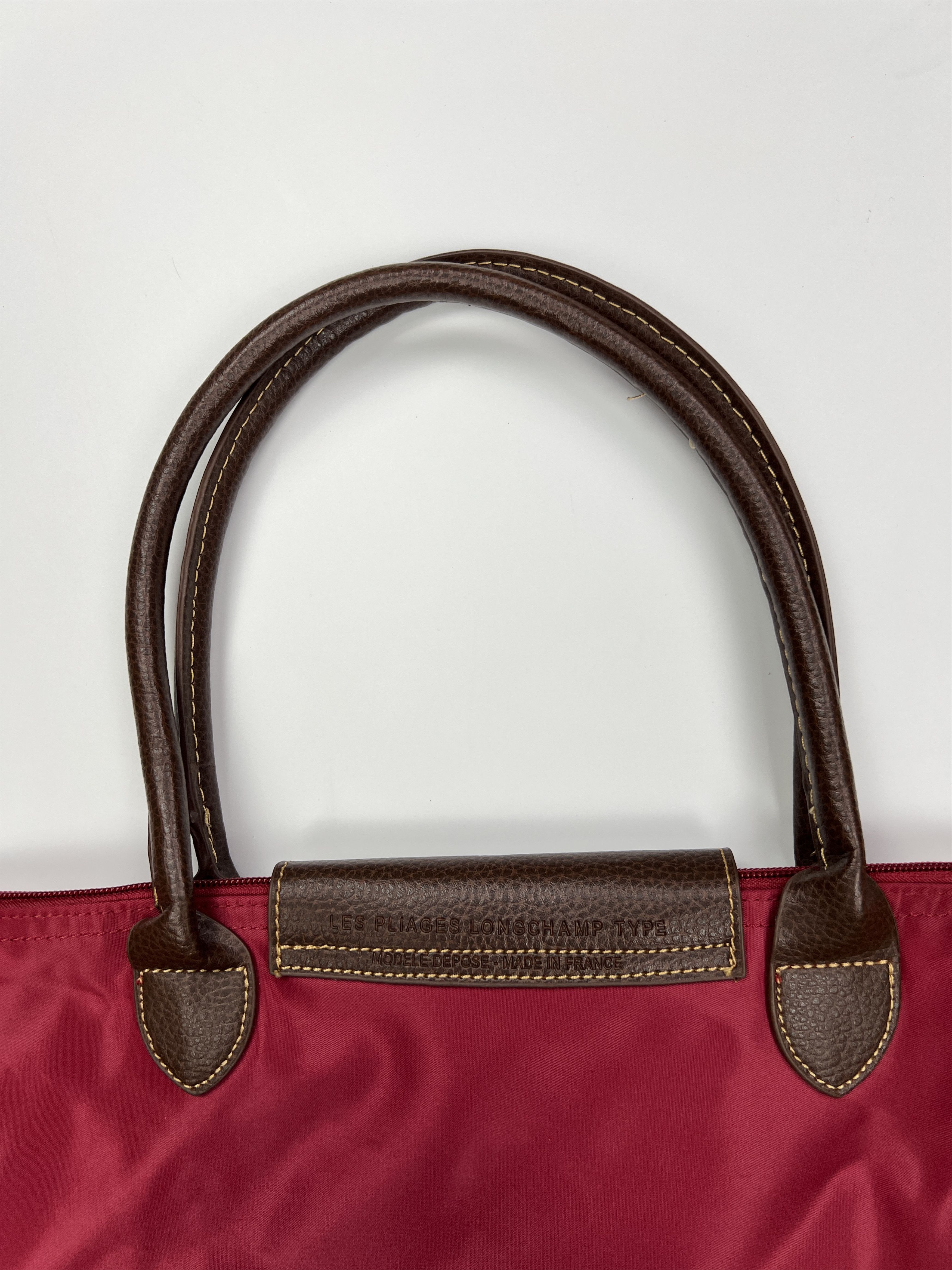Vintage Longchamp Style Pliage Top Handle Nylon Bag Size ONE SIZE - 7 Thumbnail