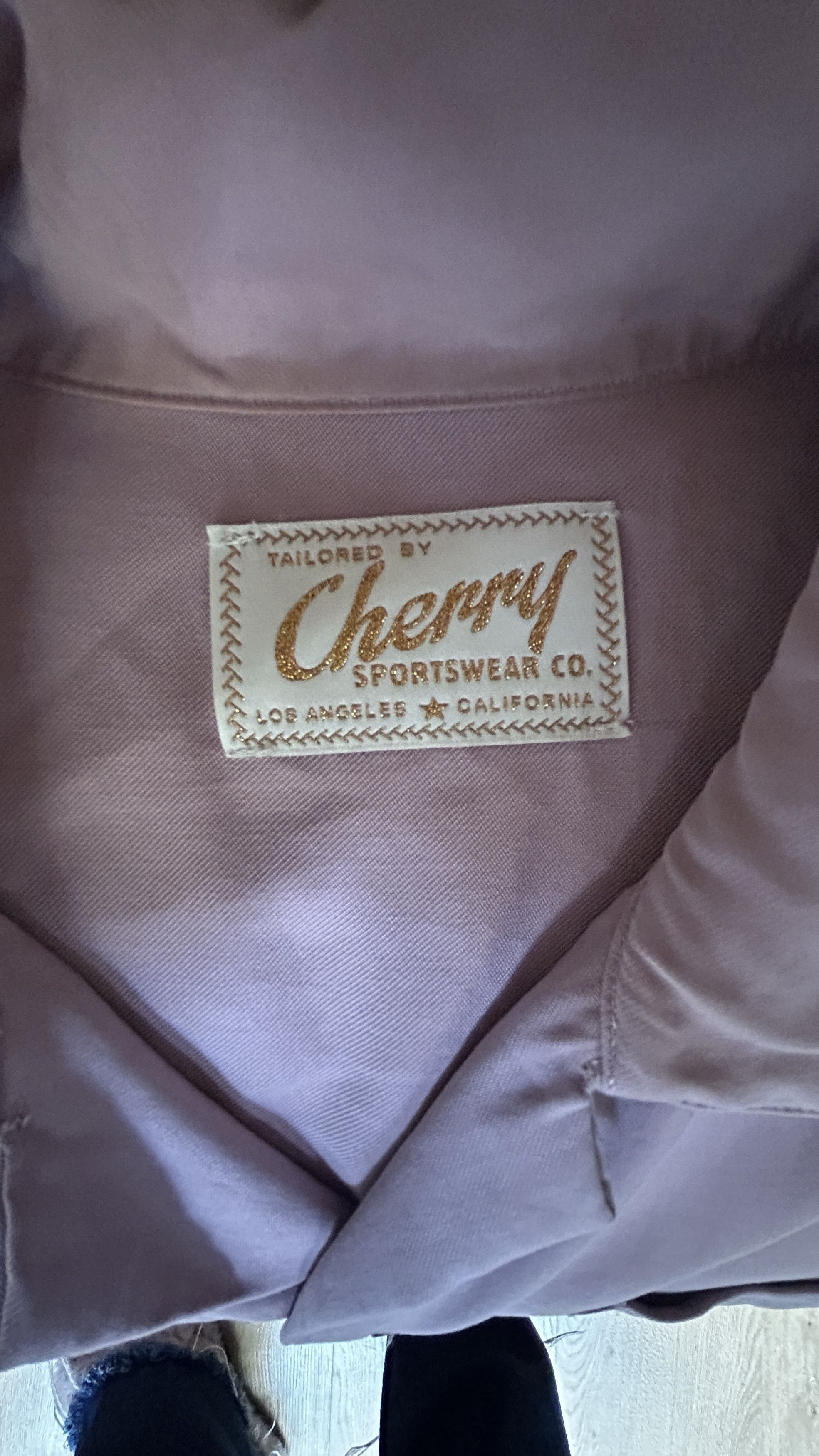 Cherry LA Cherry Los Angeles Camp Collar Logo Embroidered Twill Shirt Size US L / EU 52-54 / 3 - 3 Thumbnail
