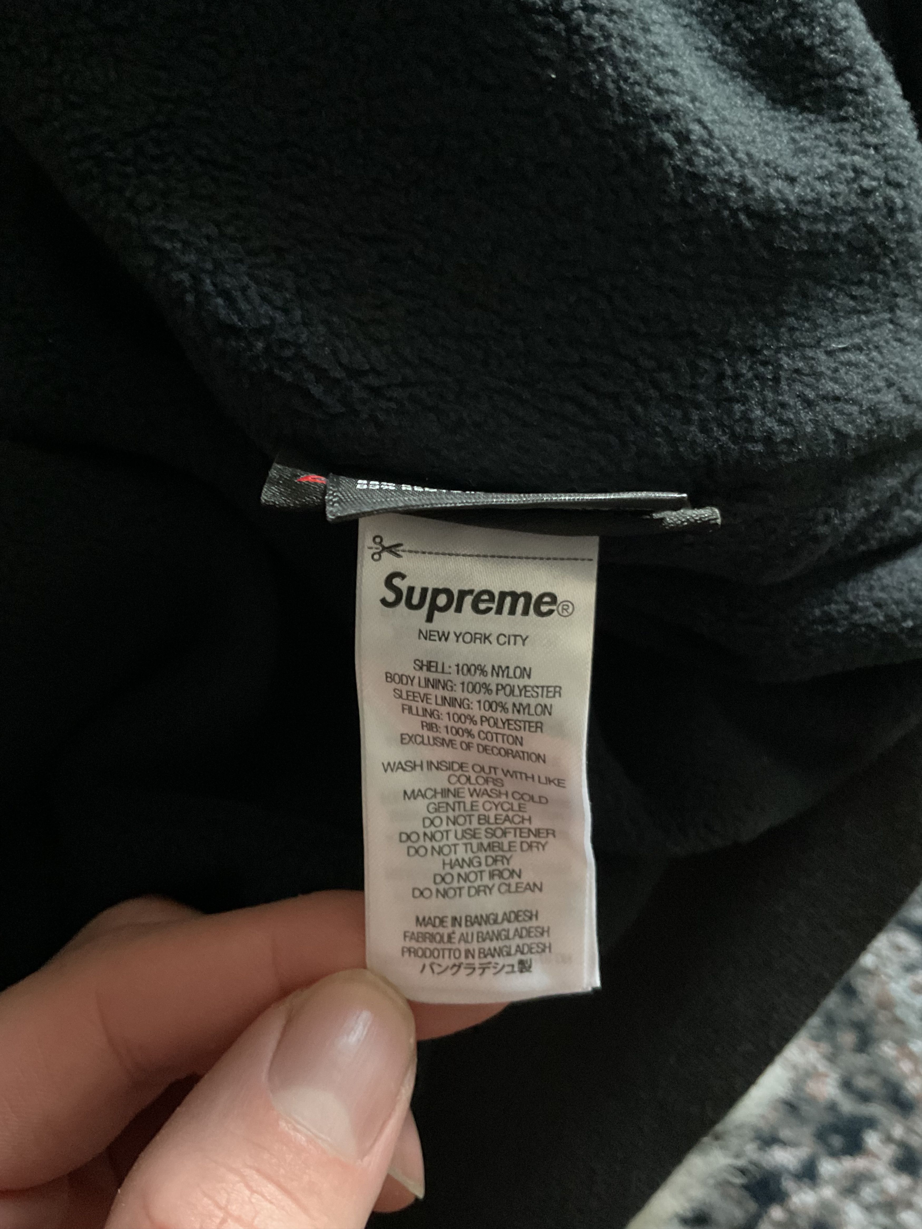 Supreme Supreme Zip-Off Sleeve Reflective Stripe Jacket Size US S / EU 44-46 / 1 - 7 Thumbnail