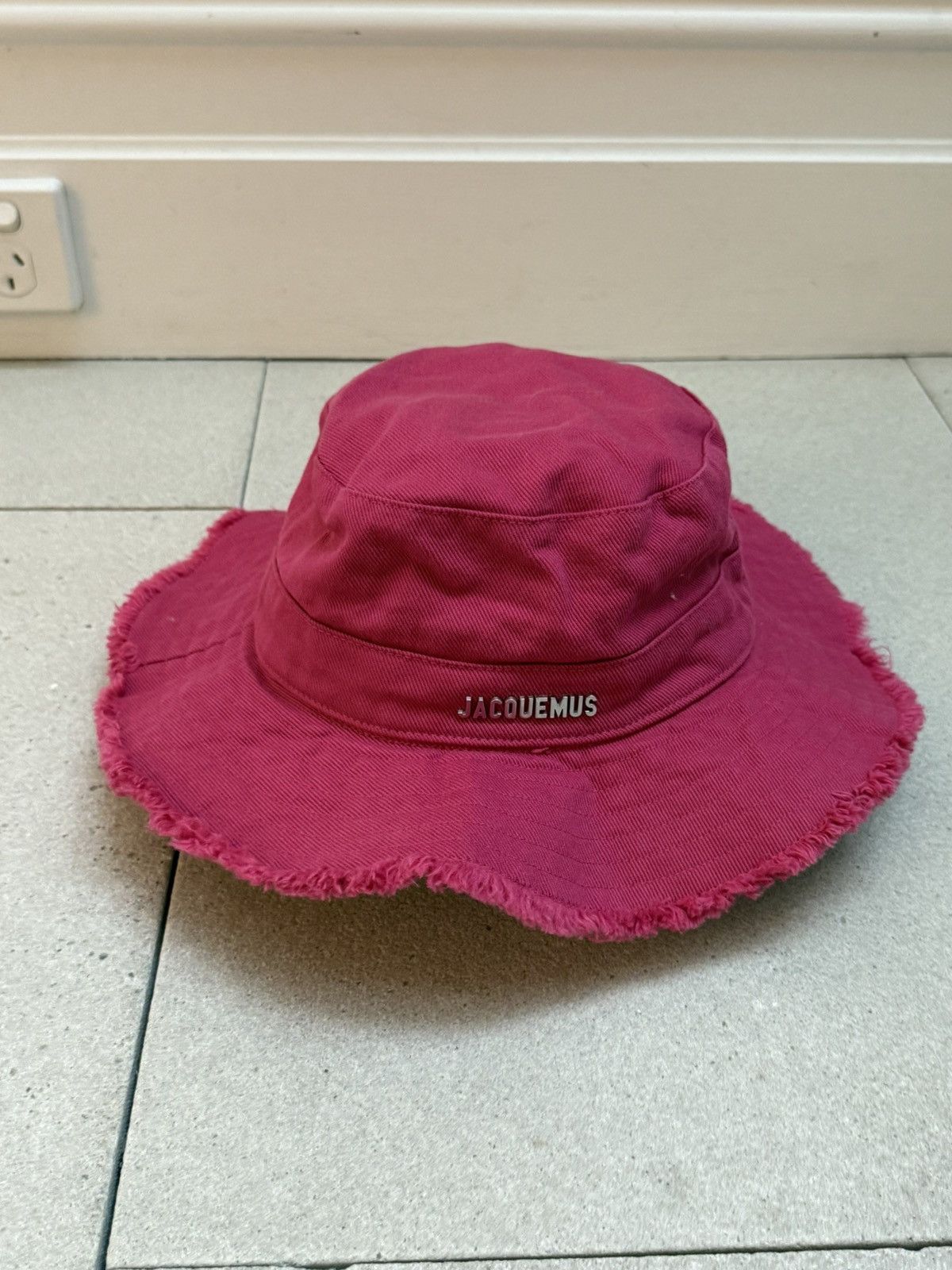 Jacquemus Jacquemus Pink Bucket Hat Size ONE SIZE - 1 Thumbnail