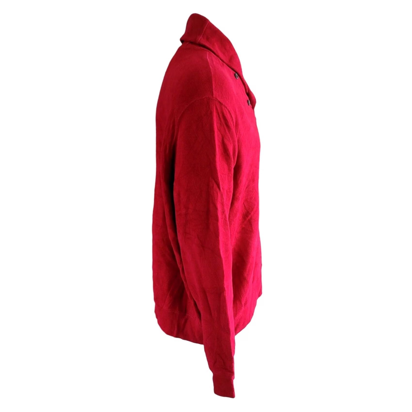 Polo Ralph Lauren Polo Ralph Lauren Red XXL Shawl Collar Sweatshirt Vintage Jumper Men Size XXL Size US XXL / EU 58 / 5 - 3 Thumbnail
