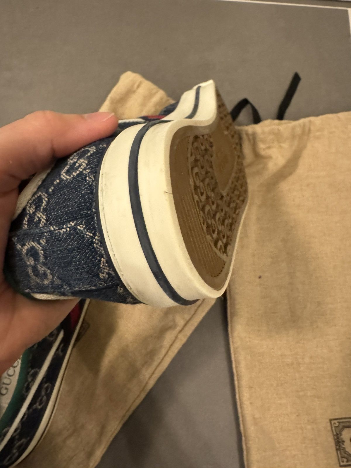 Gucci Gucci Tennis shoes 1977 Size US 9 / EU 42 - 21 Thumbnail