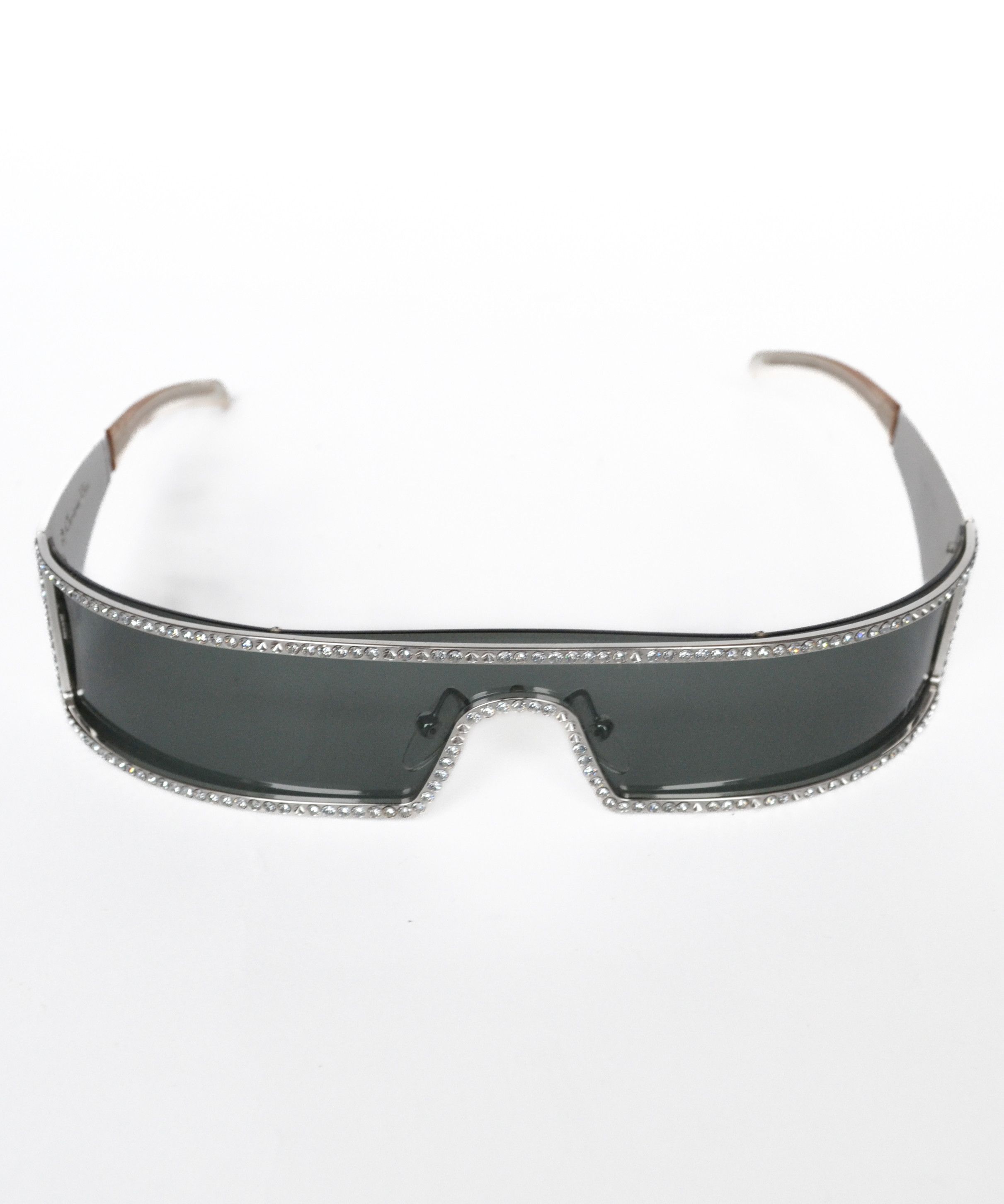 Dior DIOR Sunglasses Swarovski Punk 2003 GALLIANO Metal y2k Size ONE SIZE - 4 Thumbnail