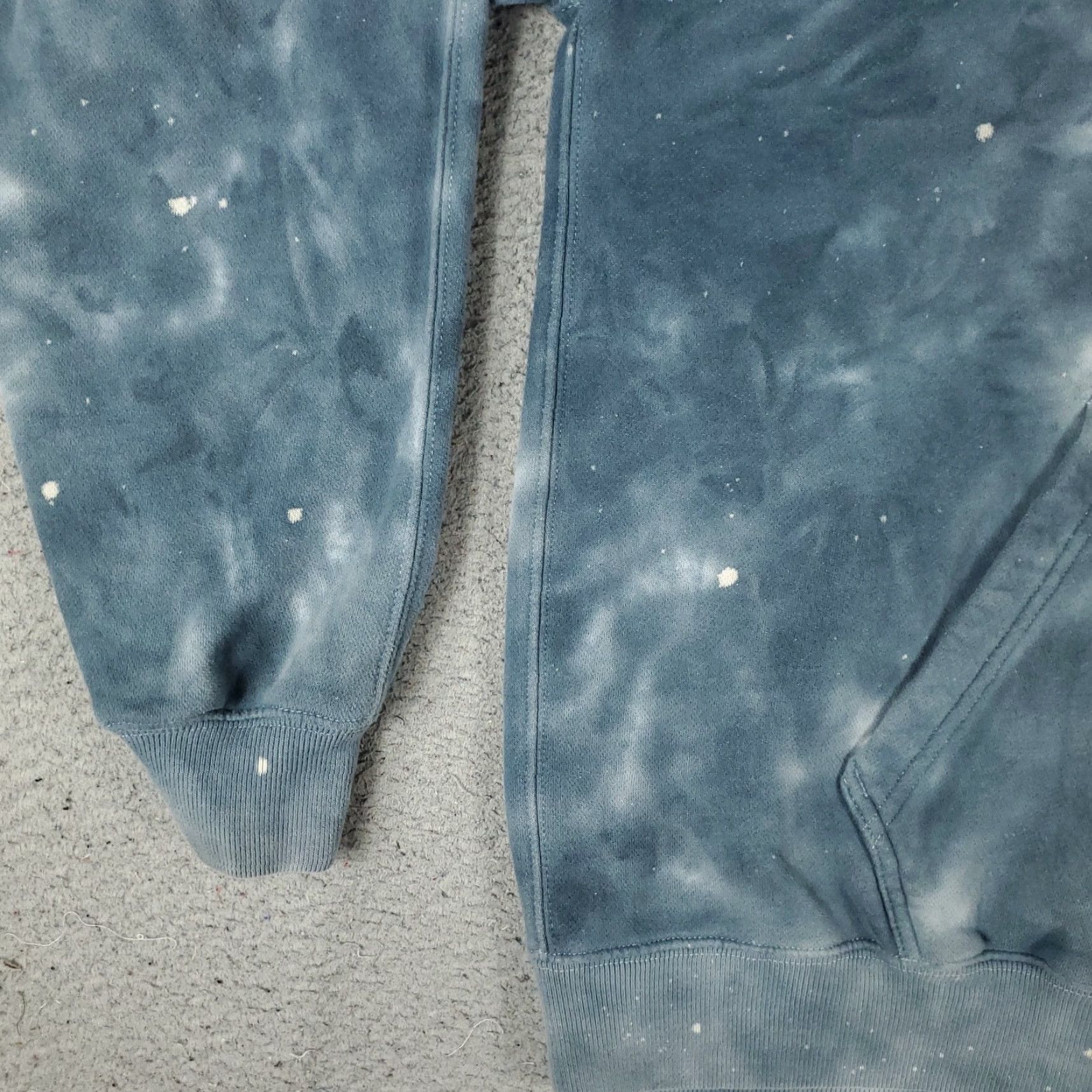 Abercrombie & Fitch Abercrombie Fitch Sweater Mens Medium Blue Tie Dye Oversized Hoodie Sweatshirt * Size US M / EU 48-50 / 2 - 4 Thumbnail