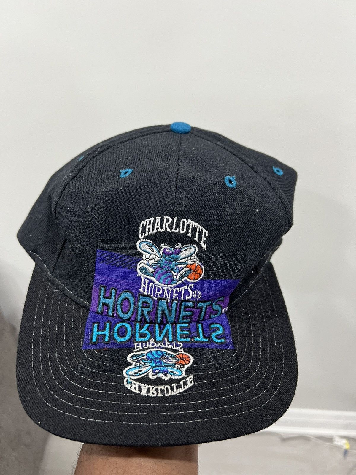 Charlotte Hornets Starter Hat 90s Vtg 90s Charlotte Hornets