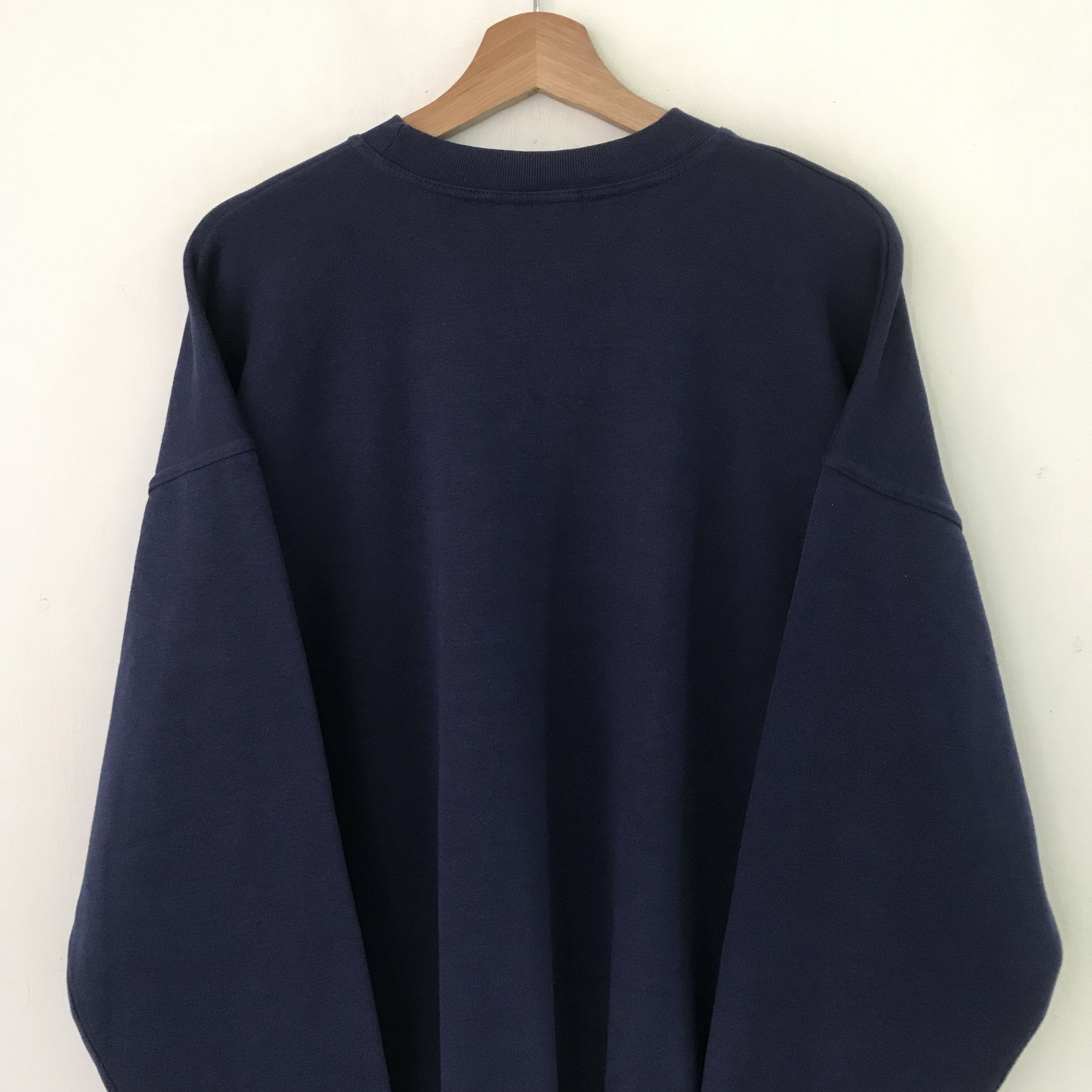 Vintage vintage blue sweatshirt - 628 Size US XL / EU 56 / 4 - 6 Thumbnail
