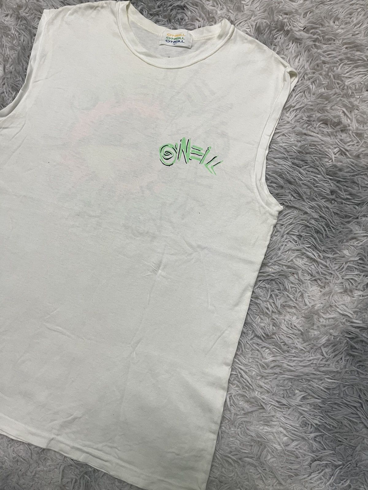 O'Neill 90s OG STYLE ONEILL SLEEVELESS SHIRT Size US S / EU 44-46 / 1 - 5 Thumbnail
