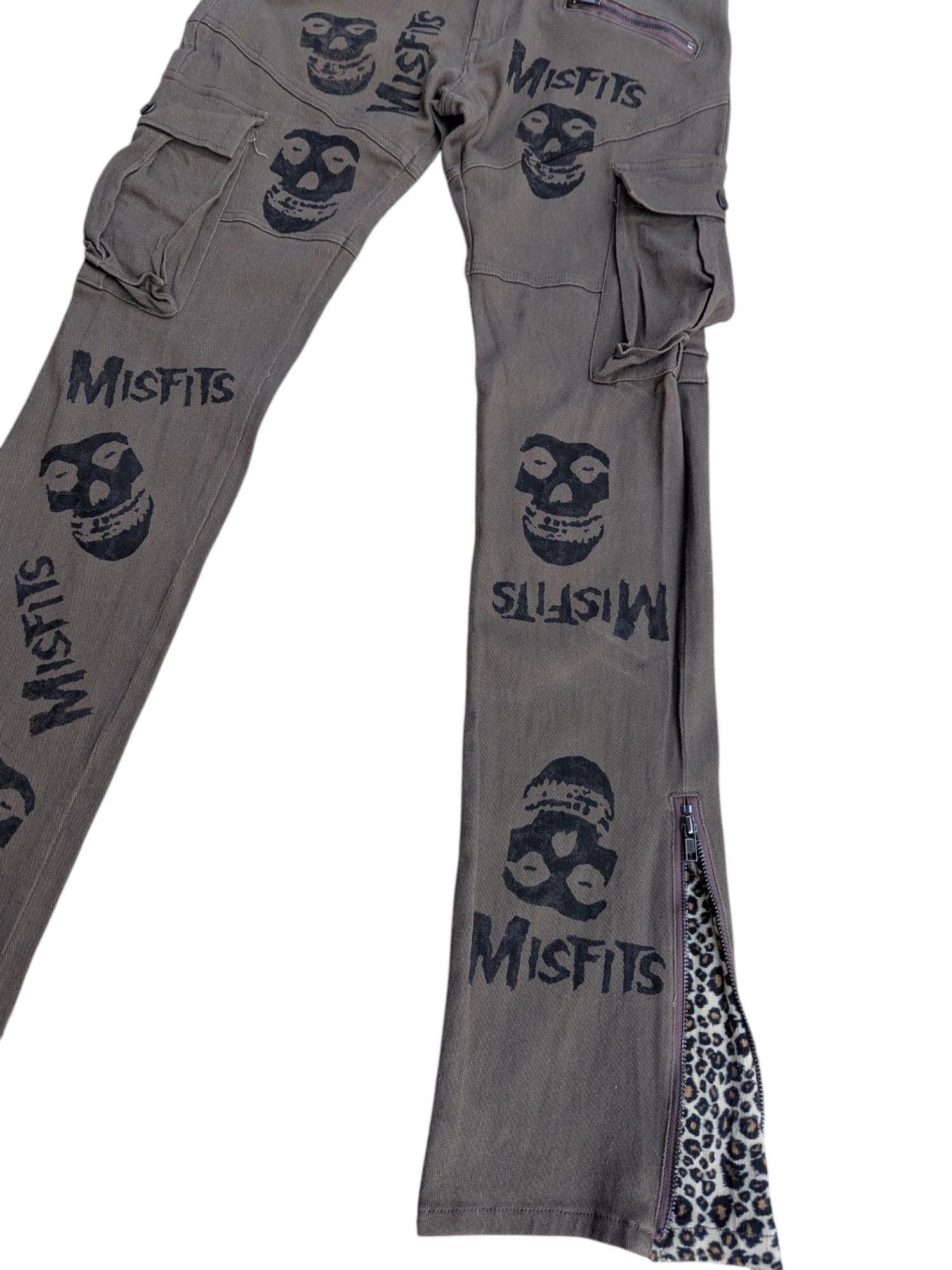Japanese Brand × Misfits × Seditionaries Vintage Black Baccara Bondage Pants Misfits Custom Made Size 32" / US 10 / IT 46 - 2 Thumbnail