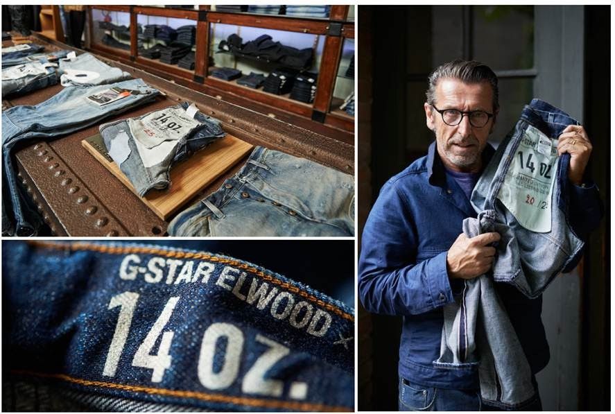 G-Star G-Star Elwood x 14 oz Red Listing Selvedge 3D 34x32 Size US 34 / EU 50 - 2 Thumbnail