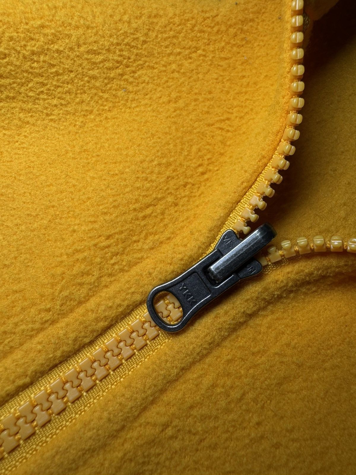 The North Face The North Face Yellow Zipped Fleece Sweatshirt Size M / US 6-8 / IT 42-44 - 12 Thumbnail