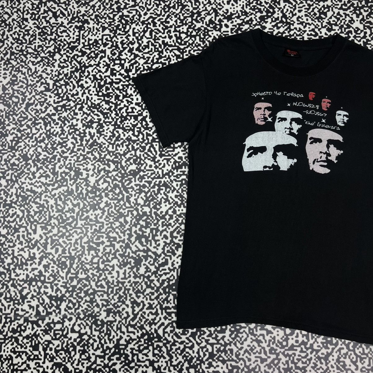 Vintage Vintage 00s Che Guevara Band Revolution Rage Style T-shirt Size US M / EU 48-50 / 2 - 2 Thumbnail