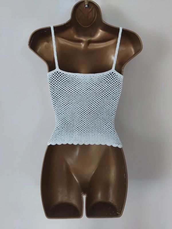 Vintage Vintage crocheted top Size S / US 4 / IT 40 - 3 Thumbnail