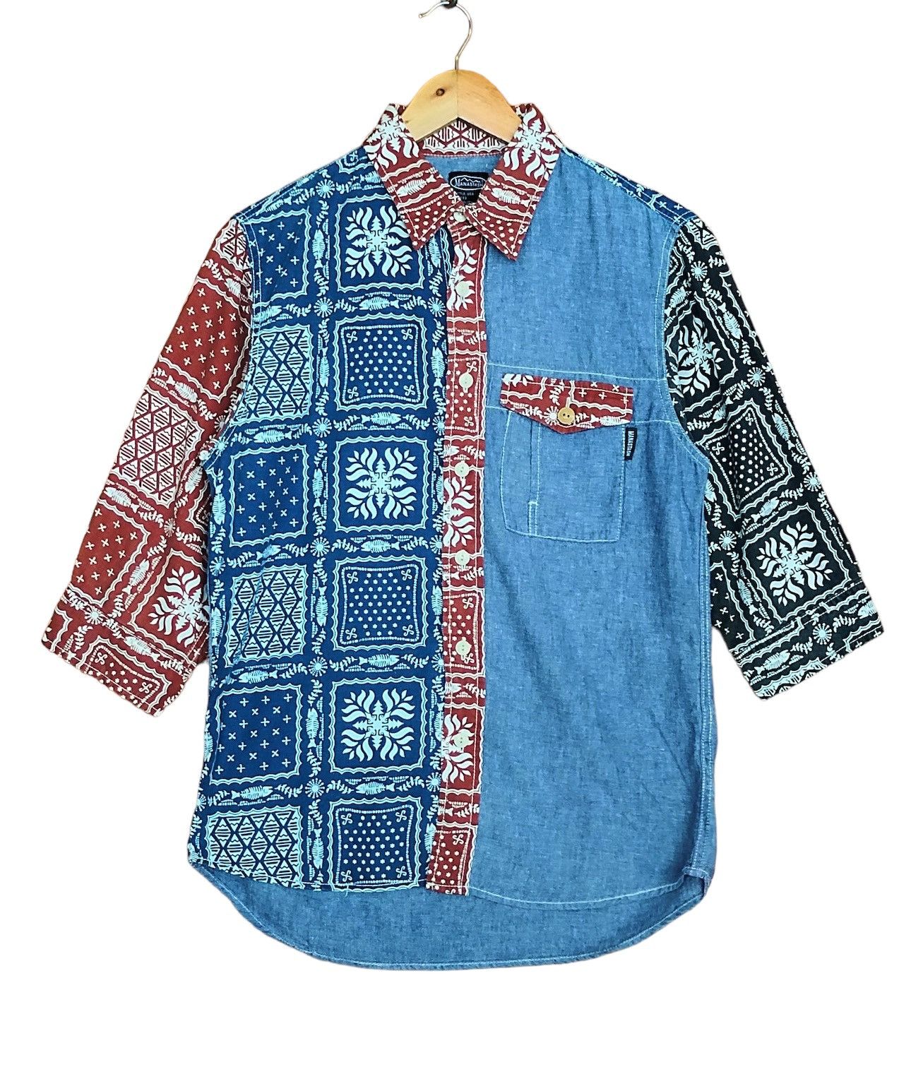 Manastash Manastash Bandana Button Up Shirt Size US S / EU 44-46 / 1 - 1 Thumbnail