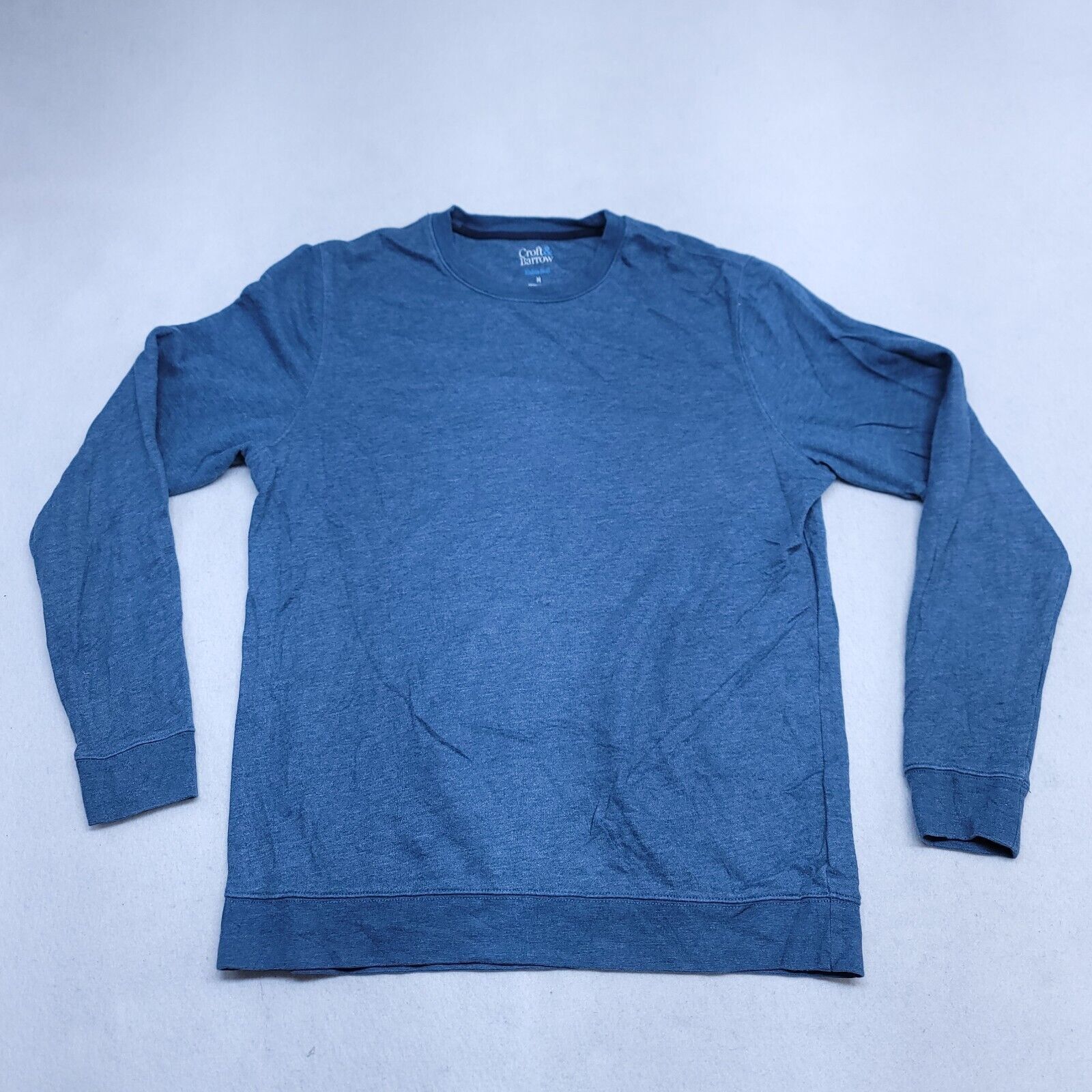 Croft & Barrow Croft & Barrow Casual Pullover Sweatshirt Mens Size M Blue Size US M / EU 48-50 / 2 - 2 Thumbnail