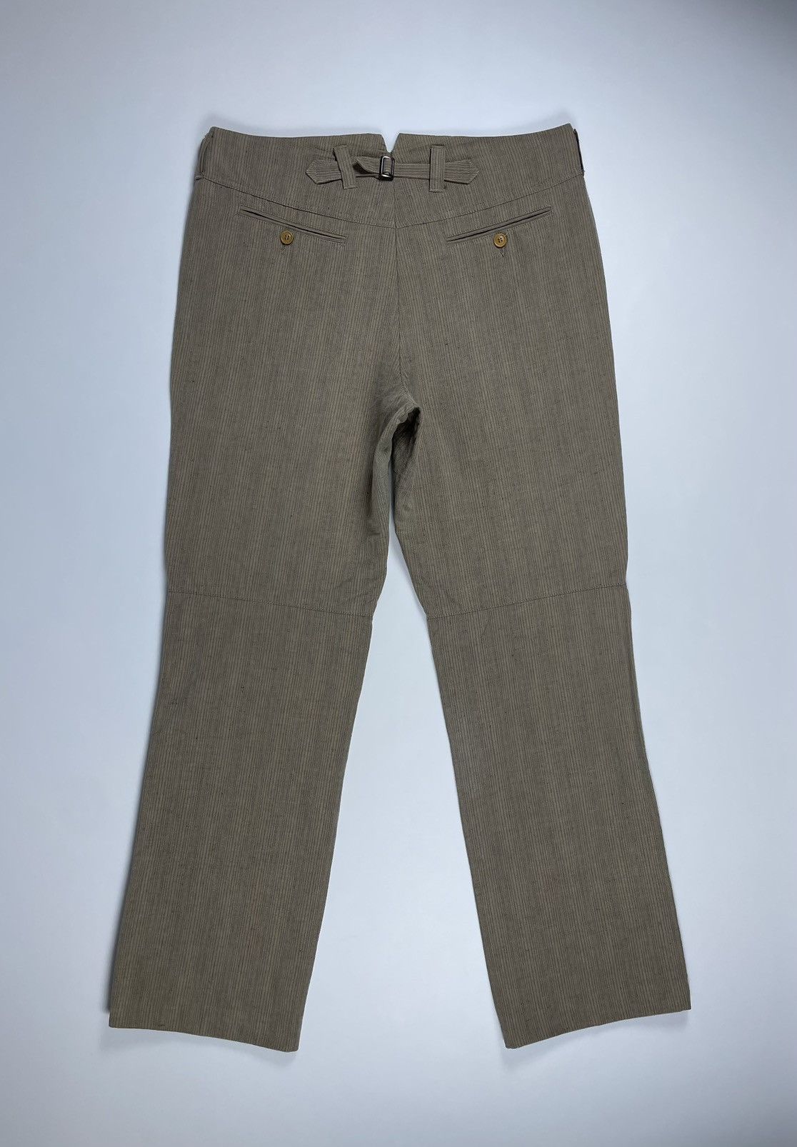 Kenzo Vintage Kenzo Homme Linen Chinos Pants Size US 34 / EU 50 - 2 Thumbnail