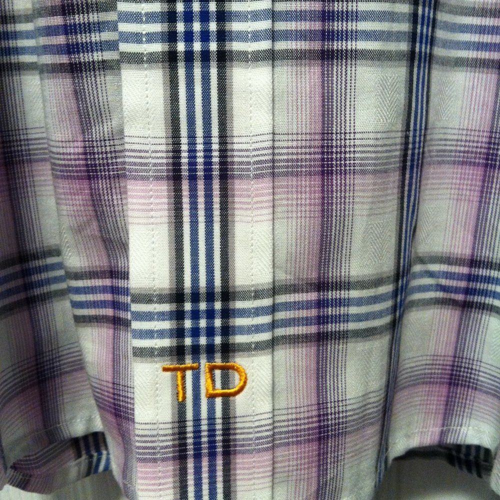 Thomas Dean THOMAS DEAN MENS NEW 100%COTTON CASUAL SHIRT SIZE: M Size US M / EU 48-50 / 2 - 10 Thumbnail