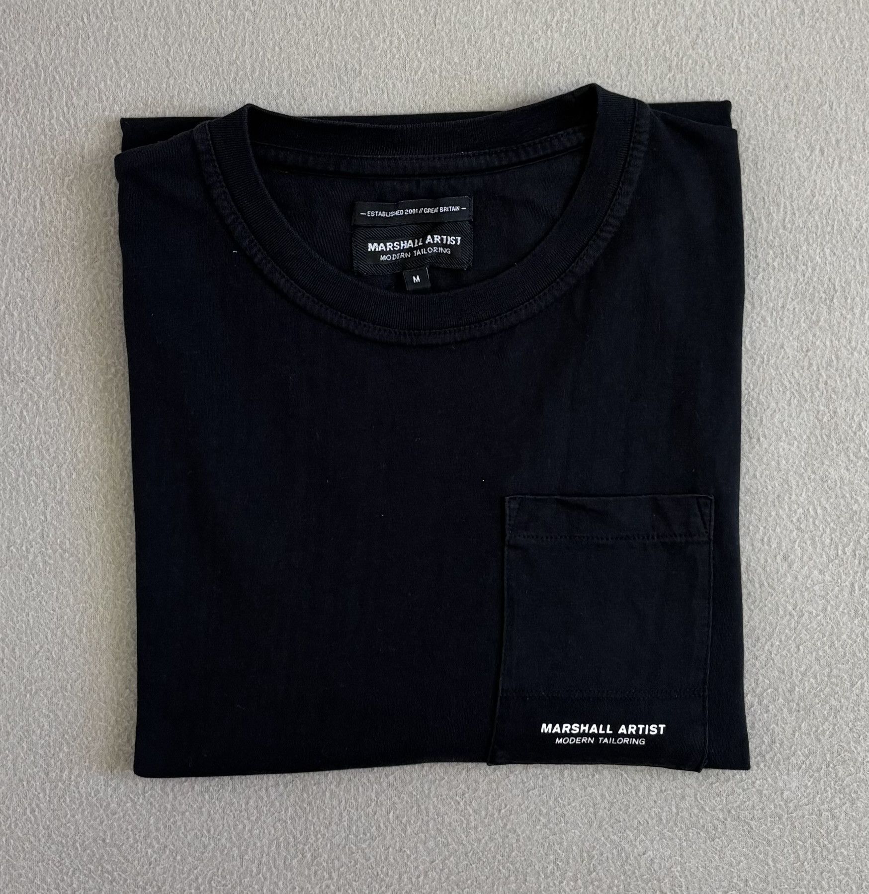 Marshall Artist Marshall Artist Modern Tailoring Black T-shirt Medium Size US M / EU 48-50 / 2 - 14 Thumbnail