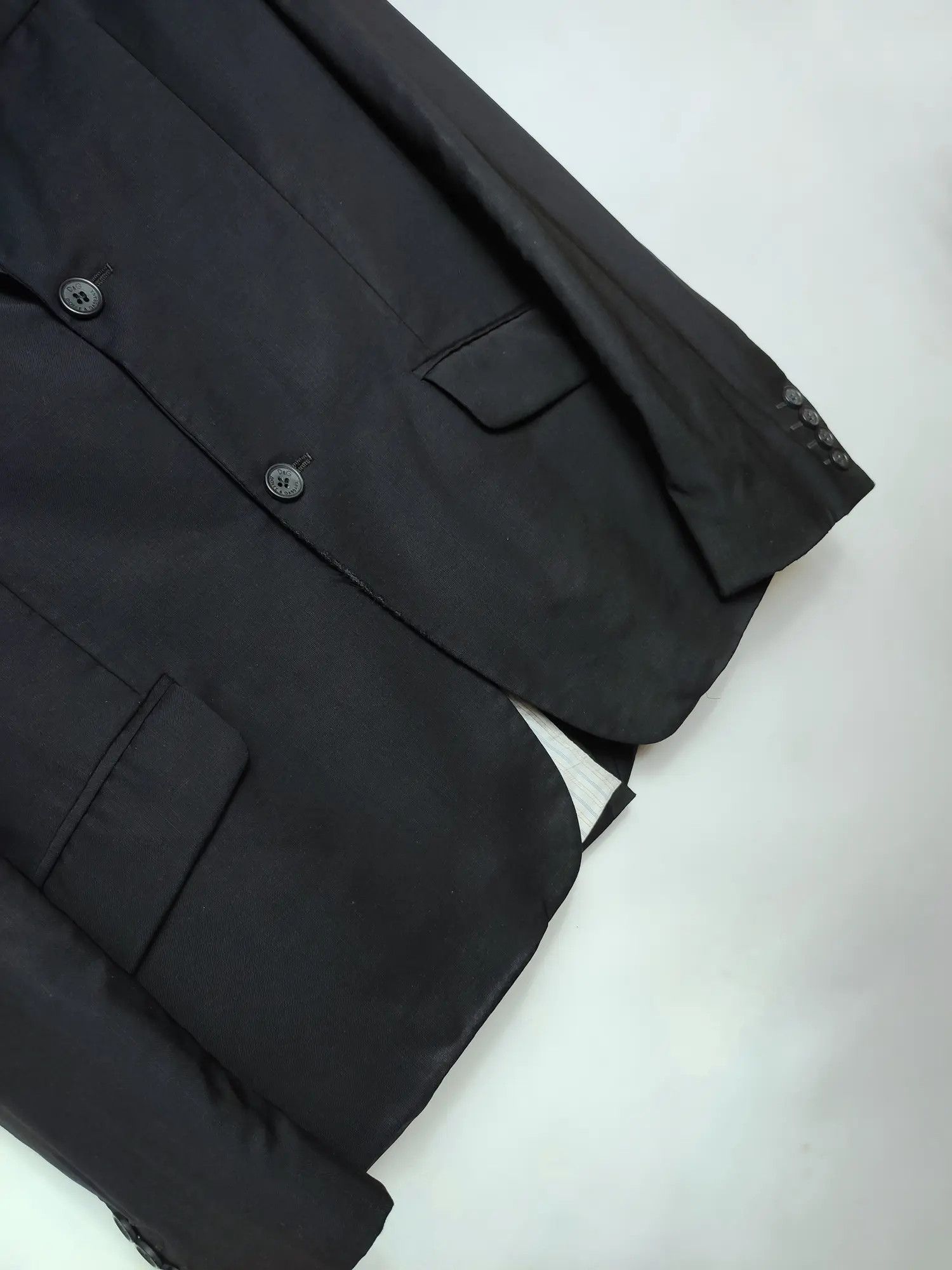 Dolce & Gabbana Dolce & Gabbana Virgin Wool Blazer Size 48R - 10 Thumbnail