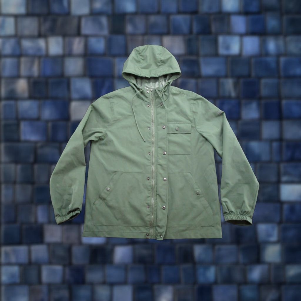 Avalanche VINTAGE Avalanche Jacket SZ S Sage Green Windbreaker Hooded Rain Hiking Outdoors Nature Mens Size US S / EU 44-46 / 1 - 1 Thumbnail