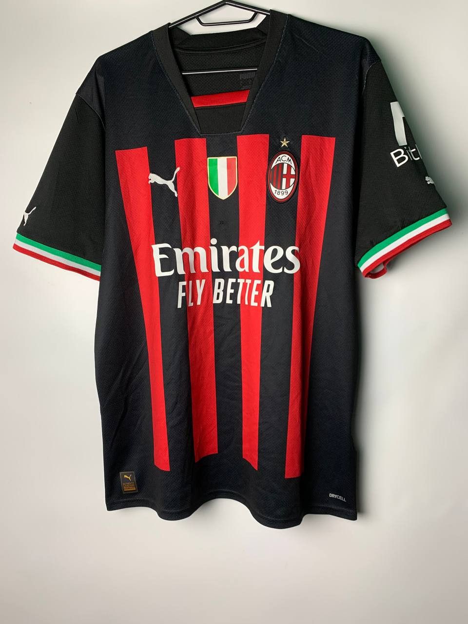 AC Milan 2022/2023 Home Football Shirt Jersey Sandro Tonali