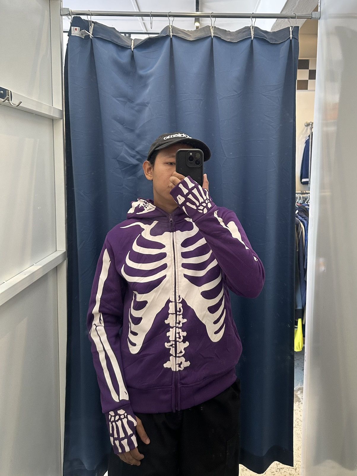 Japanese Brand Rare And Beautiful Lock Heaven Skulls Full Zipper Hoodie Size US M / EU 48-50 / 2 - 3 Thumbnail