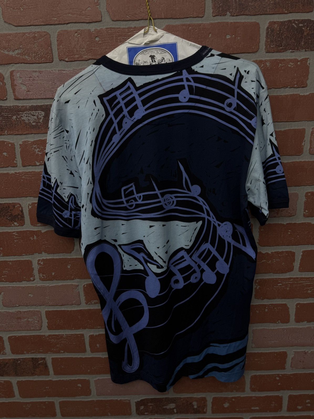 Dolce & Gabbana Givenchy Men’s Music Jazz Tee Size 50 (M) 🧼 Size US M / EU 48-50 / 2 - 8 Thumbnail