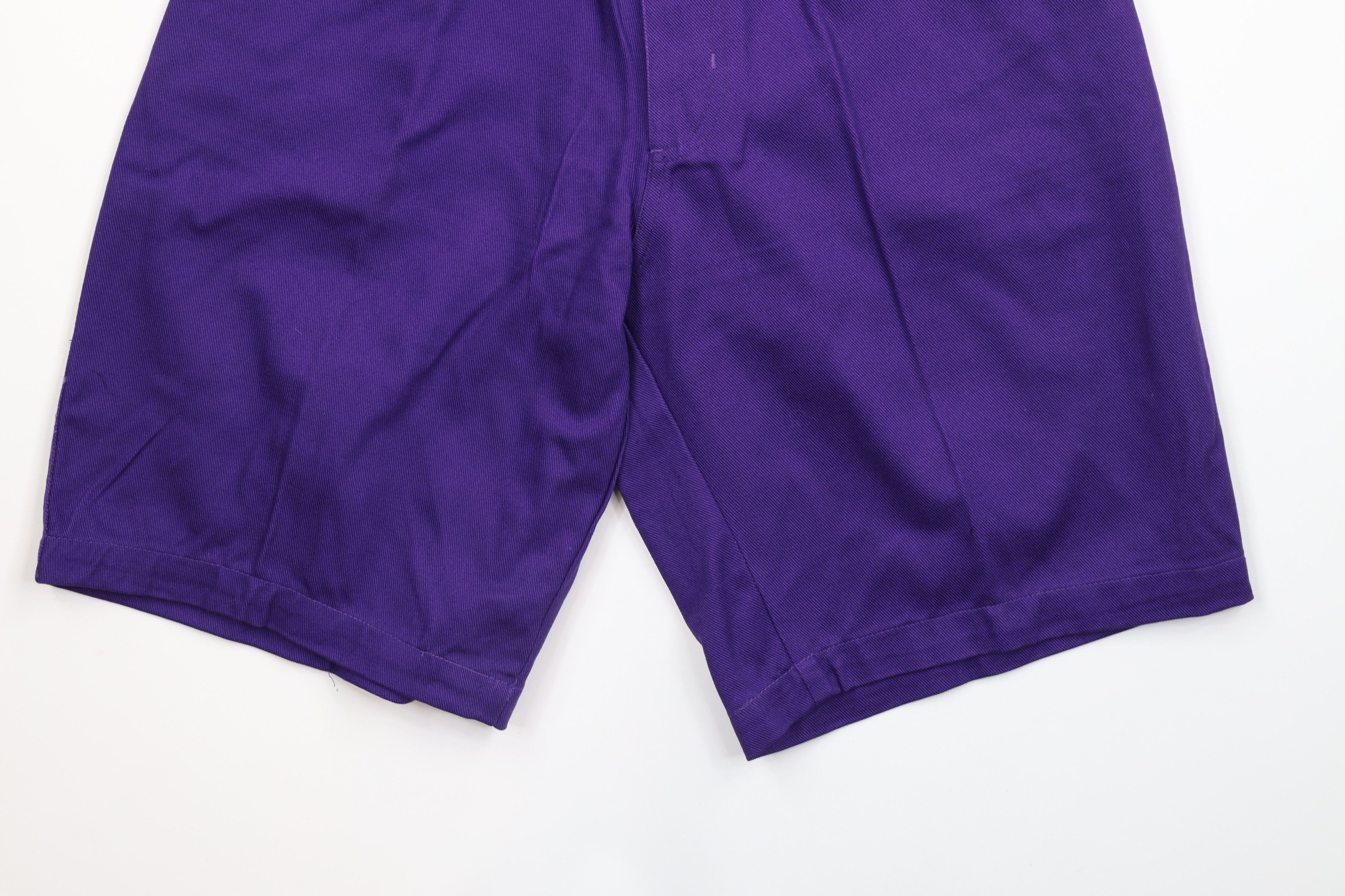 Vintage Deadstock Vintage 90s Streetwear Denim Shorts Jorts Purple Size US 30 / EU 46 - 4 Thumbnail