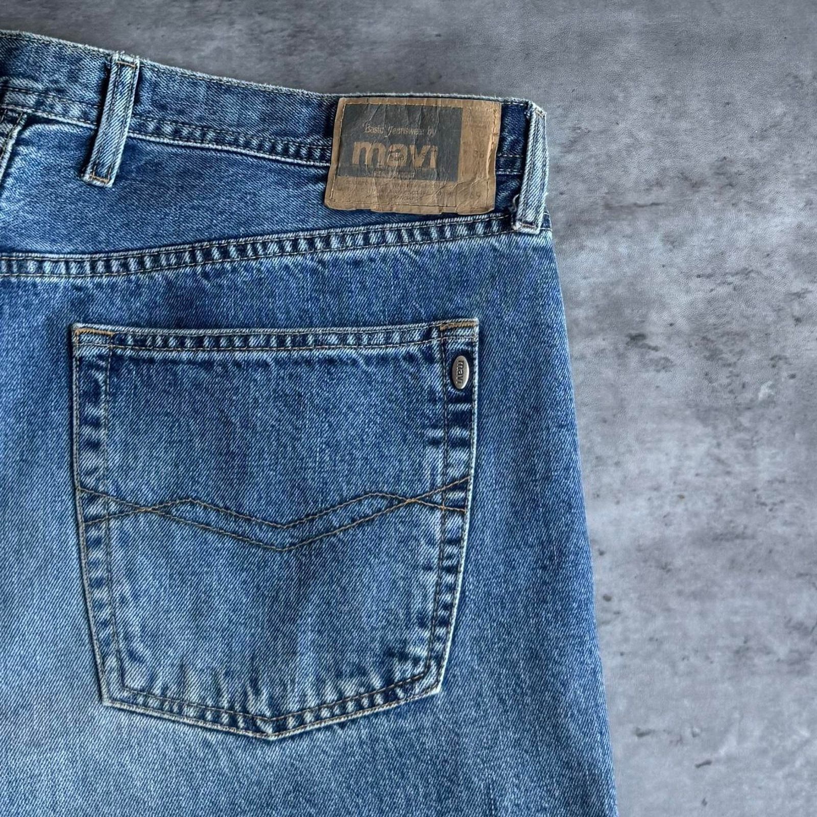 JNCO × Mavi × Vintage Crazy Vintage Y2K Mavi Baggy Skater Streetwear Denim Jeans Size US 37 - 3 Thumbnail