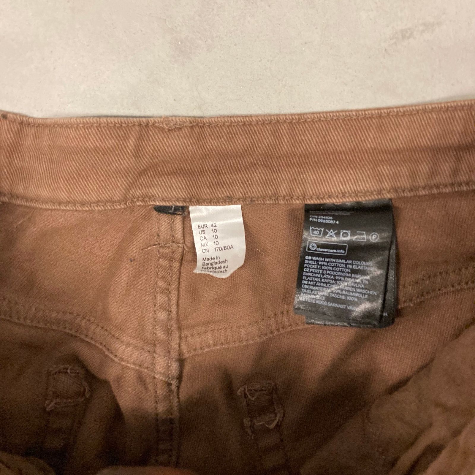 Vintage Baggy Y2K Jeans 31x29 Size US 31 - 3 Thumbnail