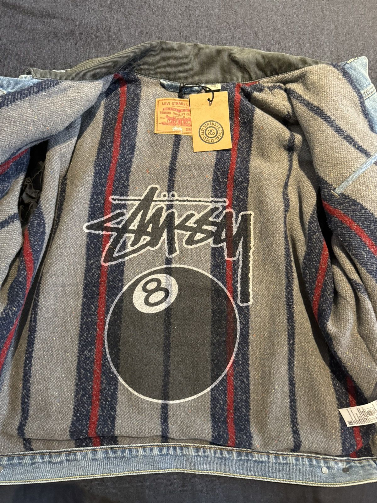 Levi's × Stussy Stussy x Levis Trucker Jacket XXL Size US XXL / EU 58 / 5 - 9 Thumbnail