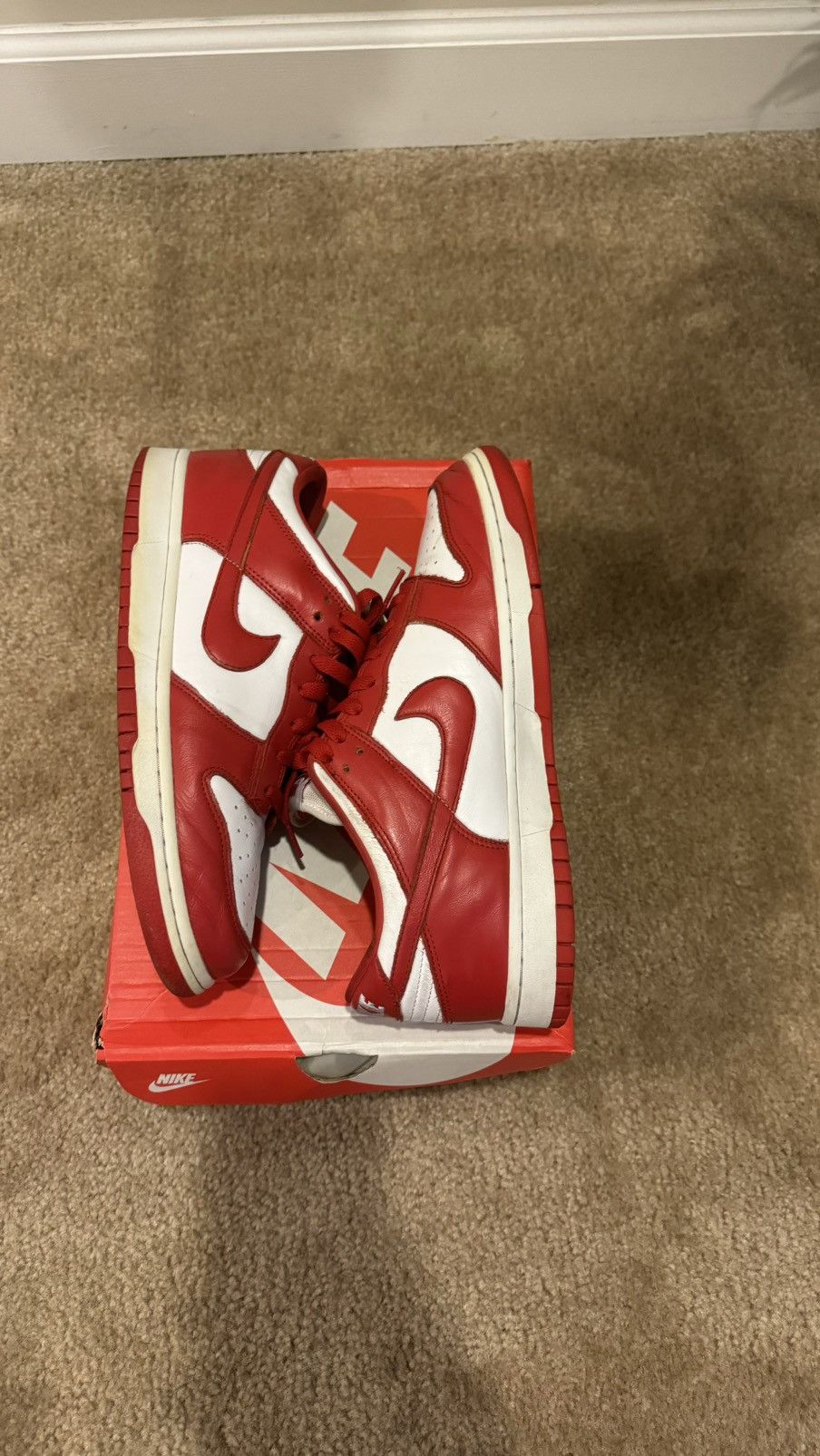Nike Nike Dunk University Red - Sz.10 - Good Condition Size US 10 / EU 43 - 2 Thumbnail