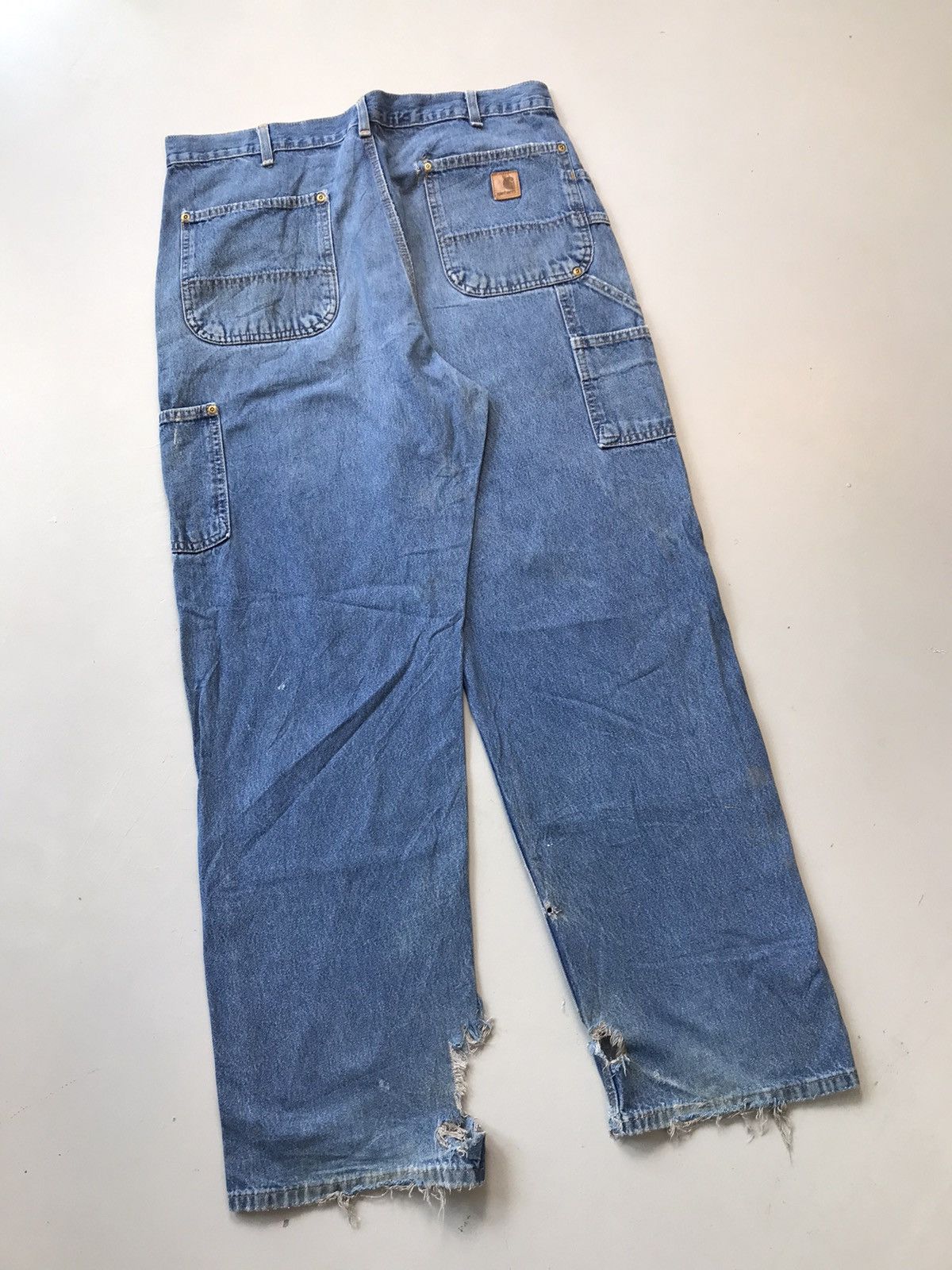 Carhartt Vintage Carhartt double knee denim Size US 36 / EU 52 - 7 Thumbnail