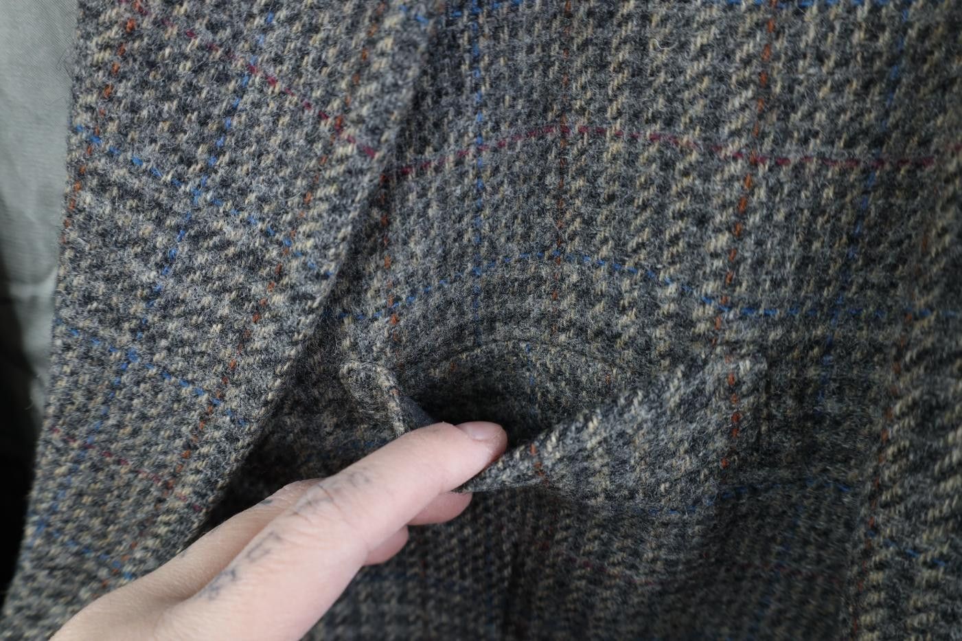 Vintage Vintage 70s Streetwear Suit Coat Blazer Jacket Plaid USA Size US XXL / EU 58 / 5 - 5 Thumbnail