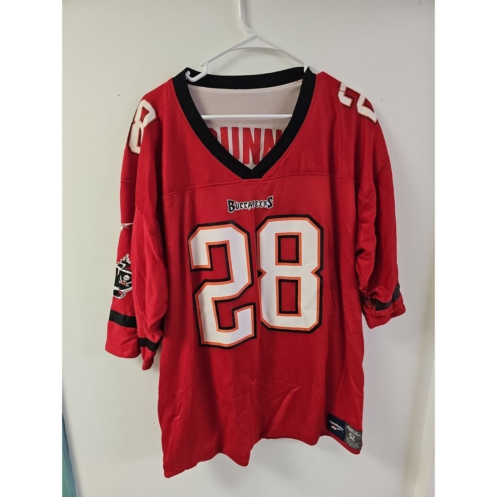 Reebok Warrick Dunn Tampa Bay Buccaneers Reversible Jersey Size 52 Size US XXL / EU 58 / 5 - 1 Thumbnail