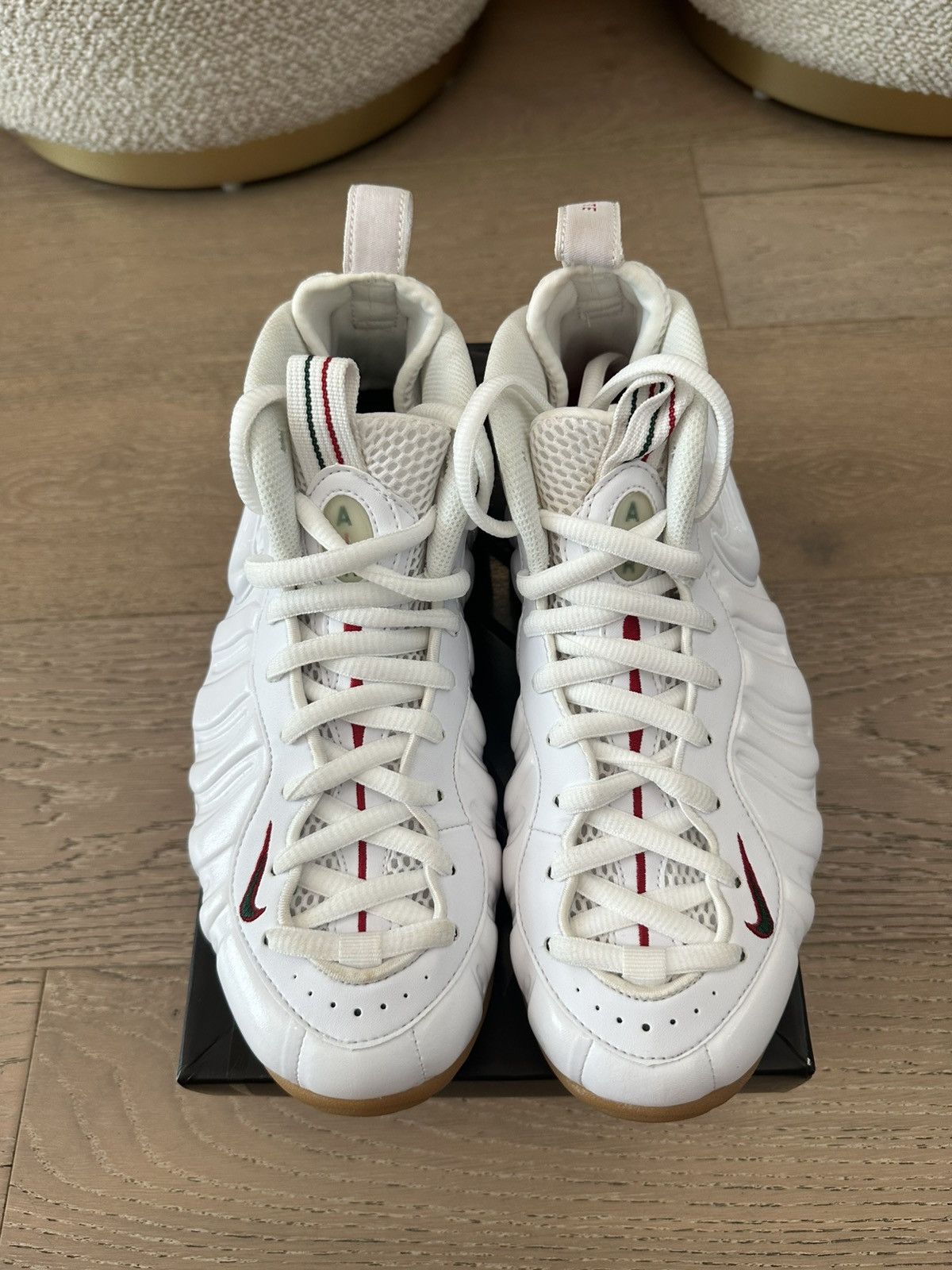 Nike Nike Air Foamposite Pro White Gucci Size US 8 / EU 41 - 2 Thumbnail